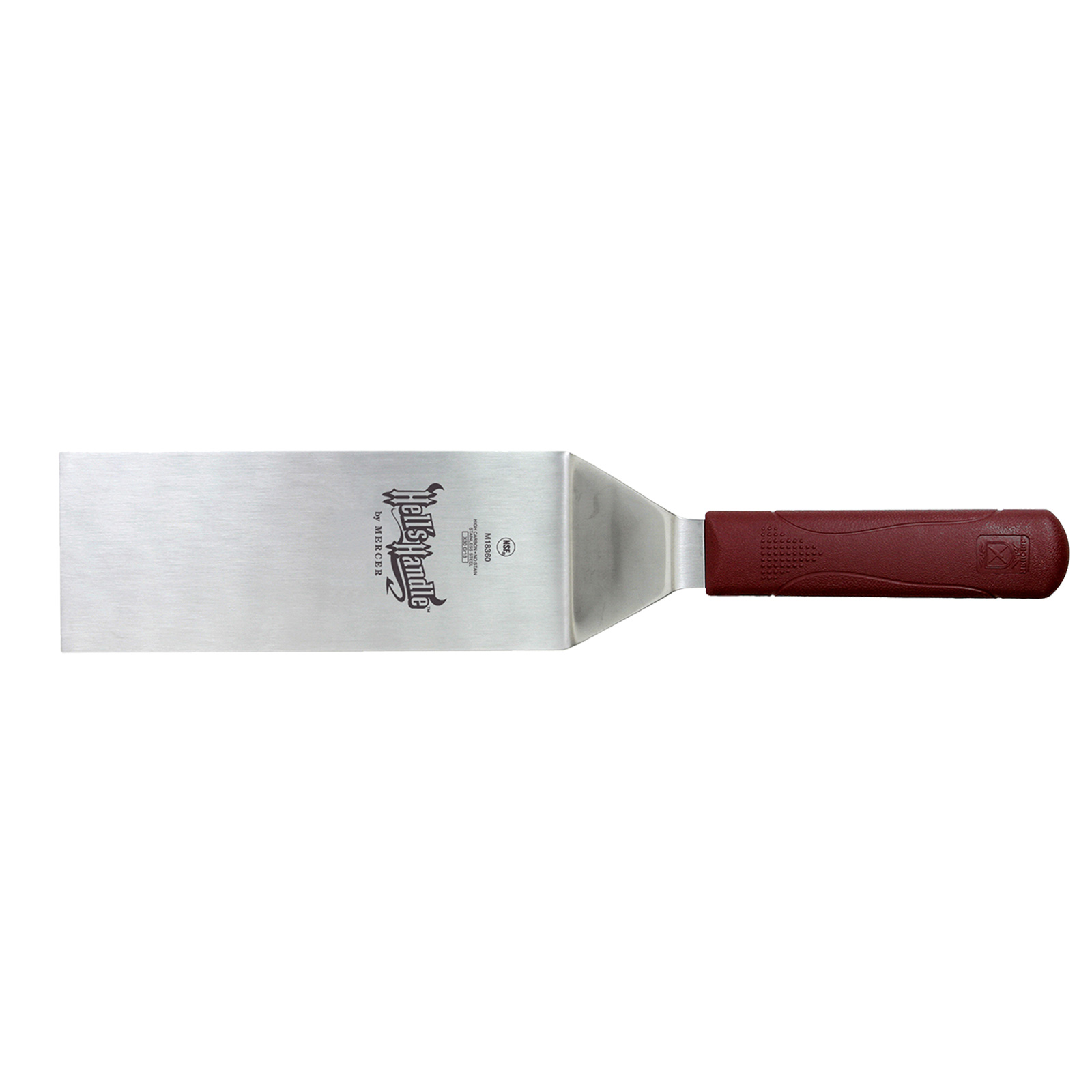Mercer Culinary, M18360, Turner, Solid, Stainless Steel