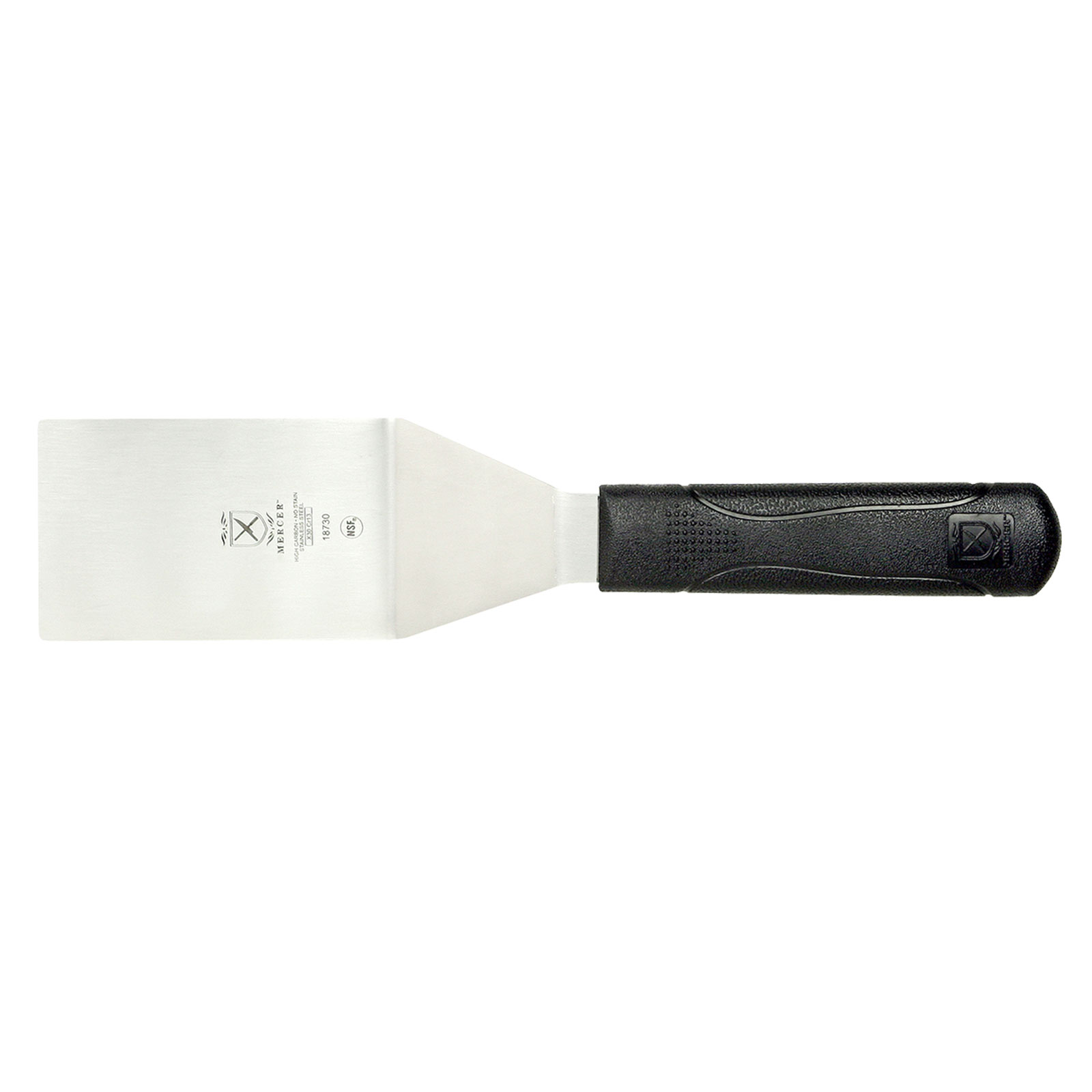 Mercer Culinary, M18730, Turner, Solid, Stainless Steel