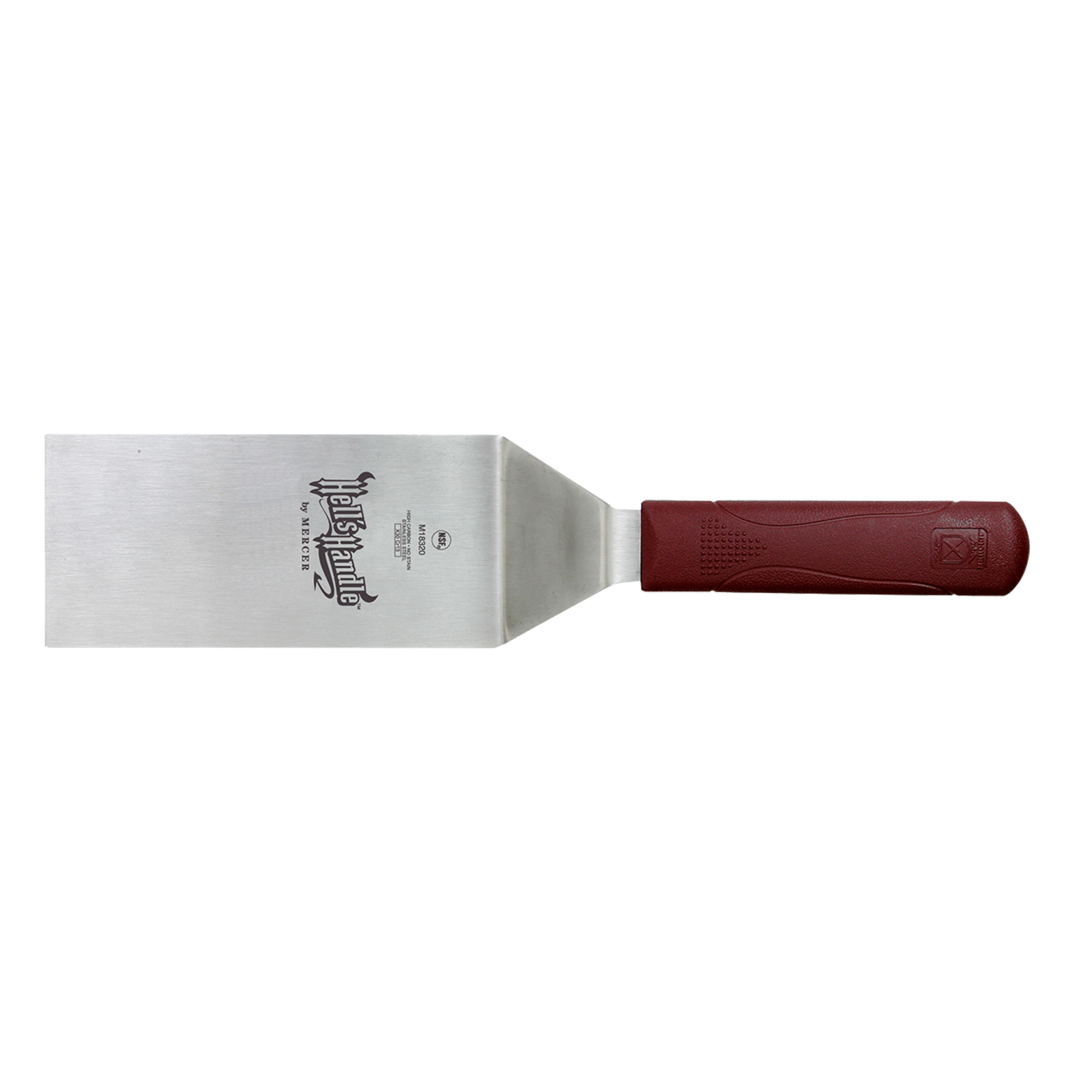 Mercer Culinary, M18320, Turner, Solid, Stainless Steel