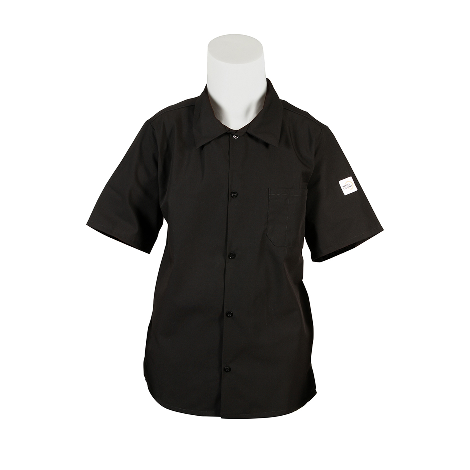 Mercer Culinary, M60200BKL, Cook's Shirt