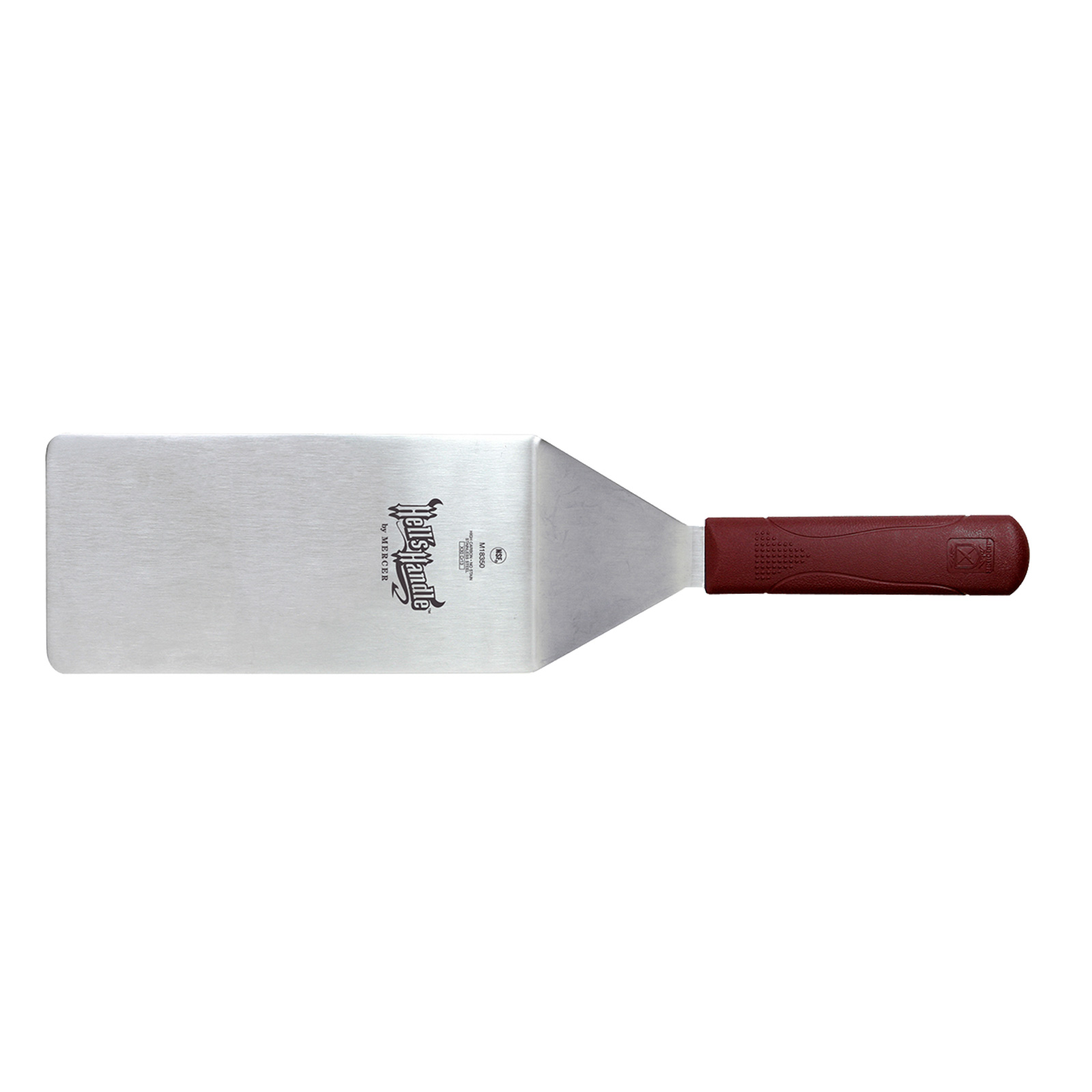 Mercer Culinary, M18350, Turner, Solid, Stainless Steel
