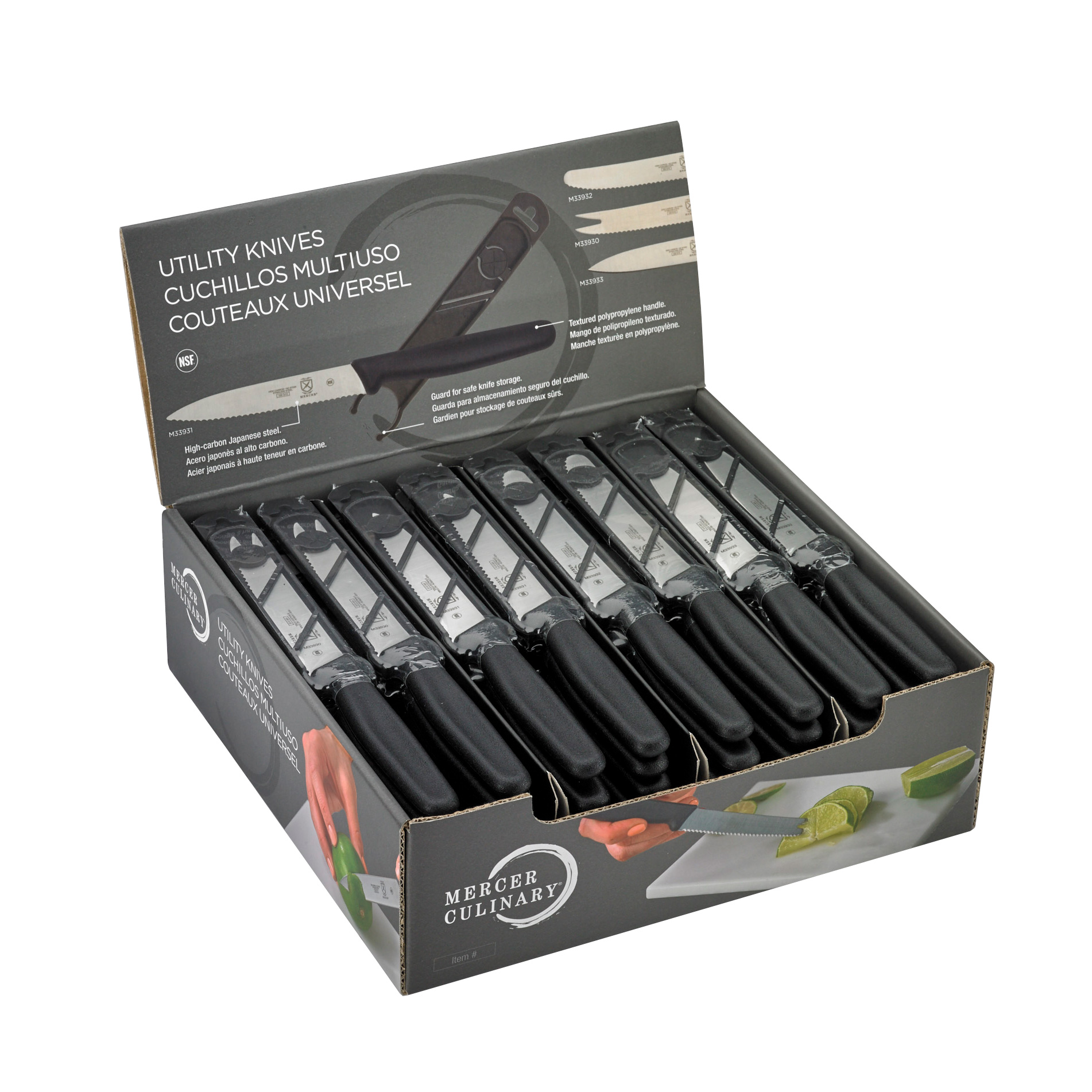 Mercer Culinary, M33935, Knife Set