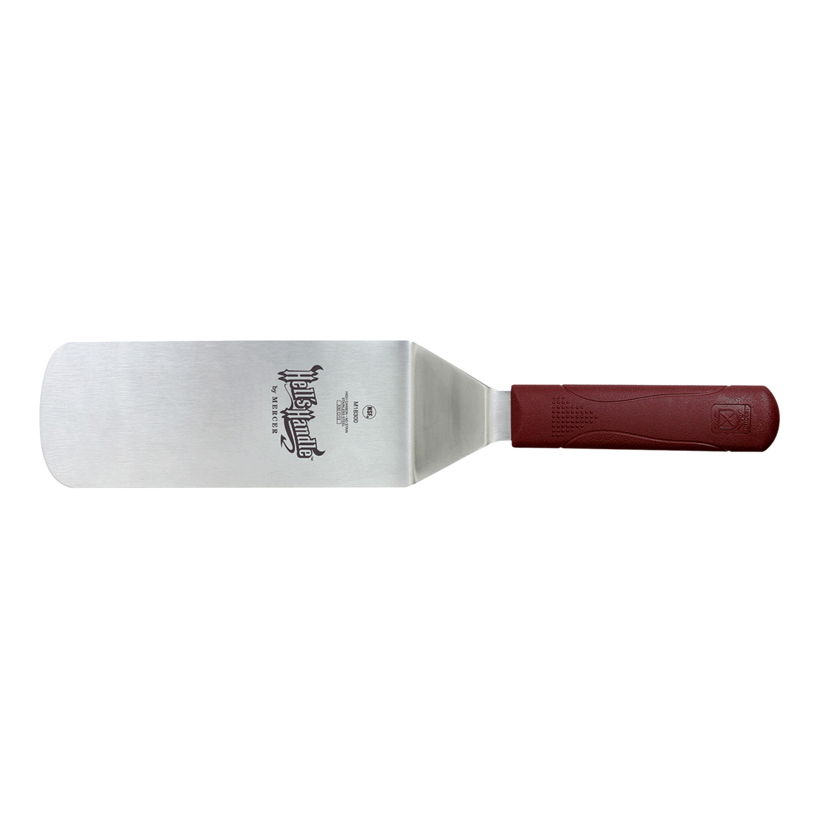 Mercer Culinary, M18300, Turner, Solid, Stainless Steel
