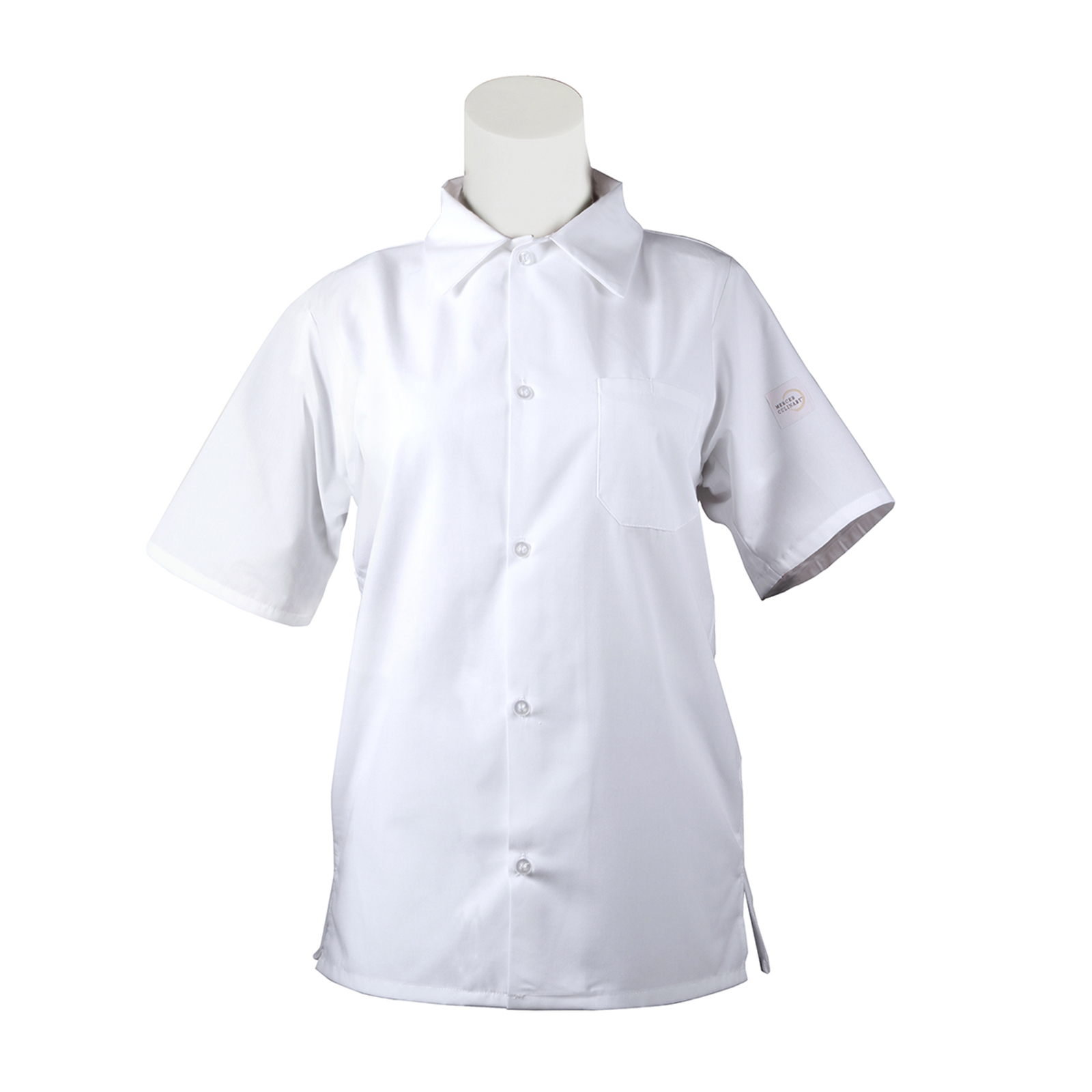 Mercer Culinary, M60200WHM, Cook's Shirt