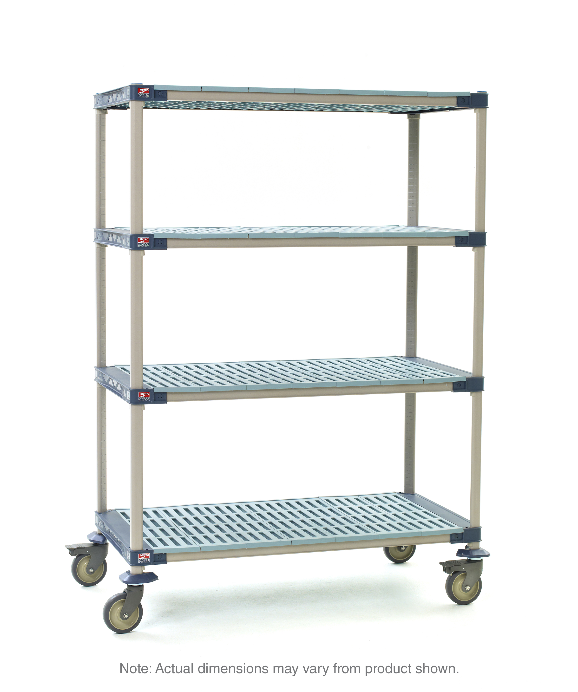 Metro, X356PG4, Shelving, Racks & Carts/Plastic Shelving/Complete Units/Mobile Shelving Carts