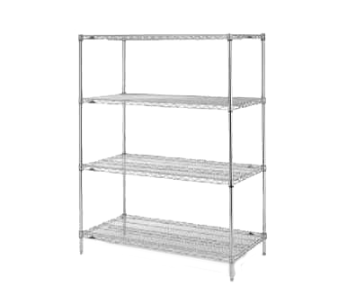 Metro, EZ2460BR-4, Shelving, Racks & Carts/Wire Shelving/Complete Units/Stationary Shelving