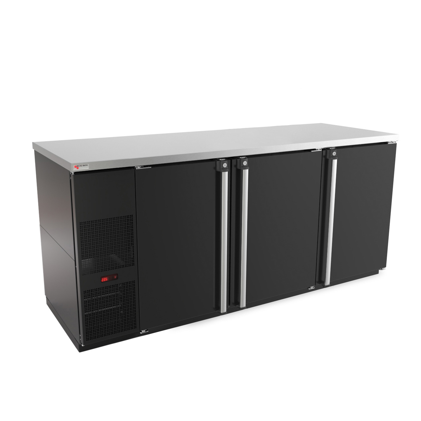 Micro Matic USA, MBB78-E, Back Bar Cabinet, Refrigerated