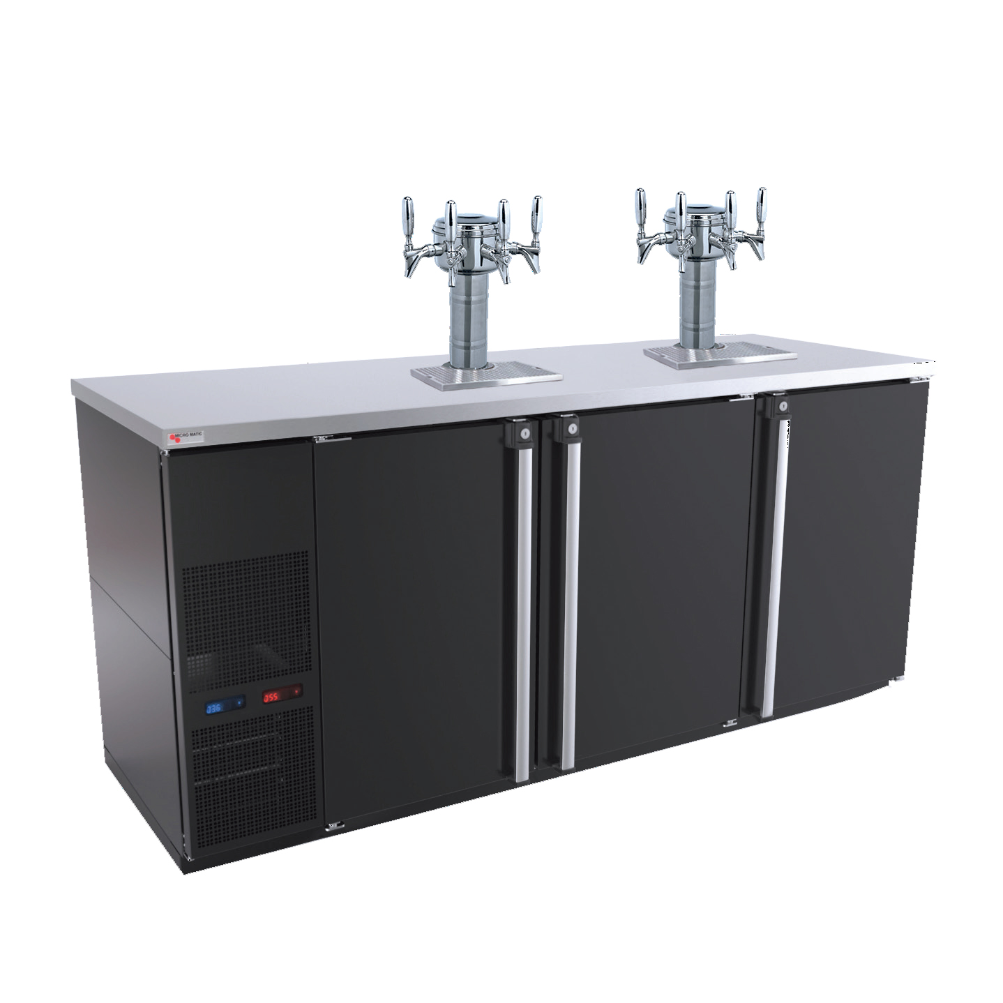 Micro Matic USA, MBB78BC-E-B, Draft Beer Cooler