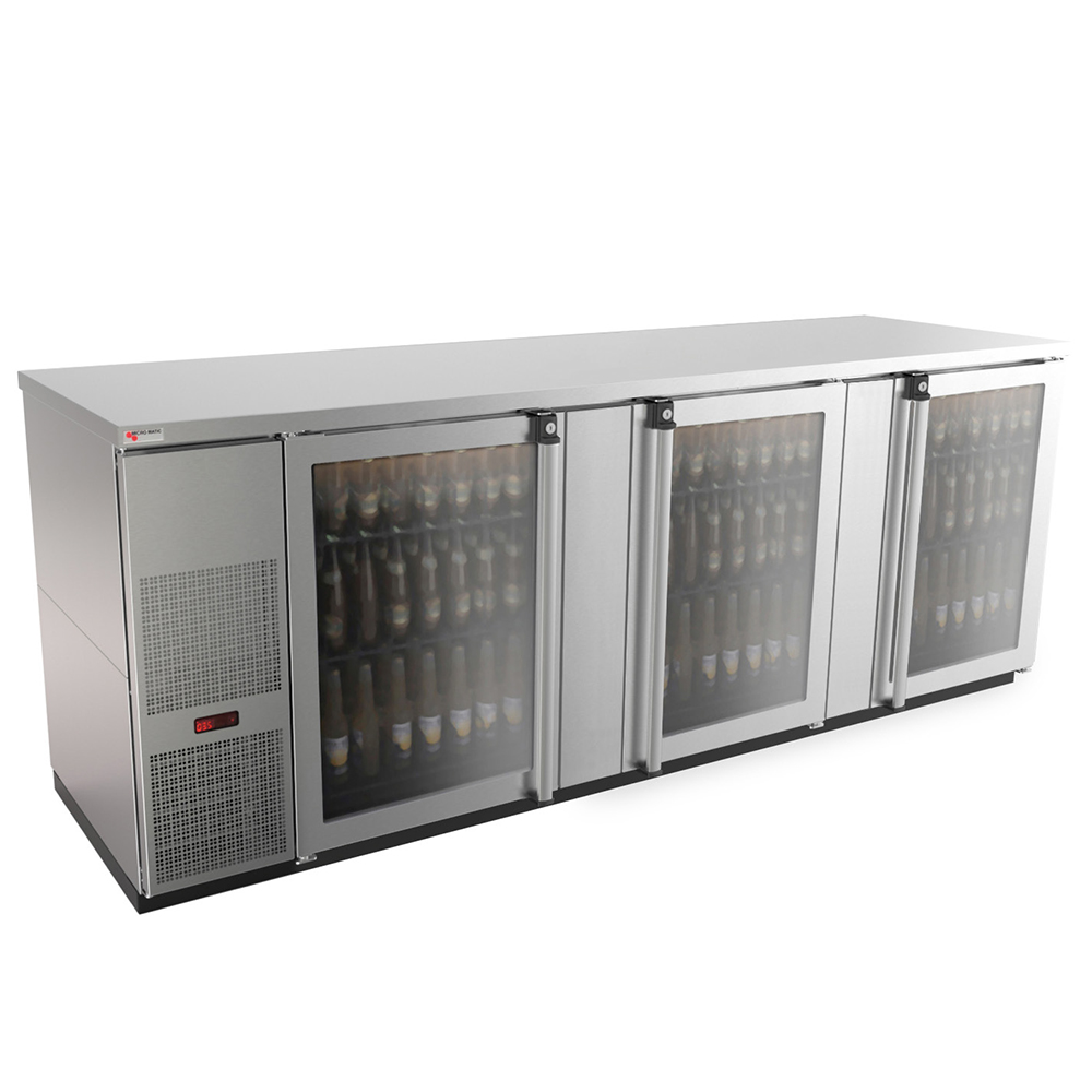 Micro Matic USA, MBB94GS-E, Back Bar Cabinet, Refrigerated