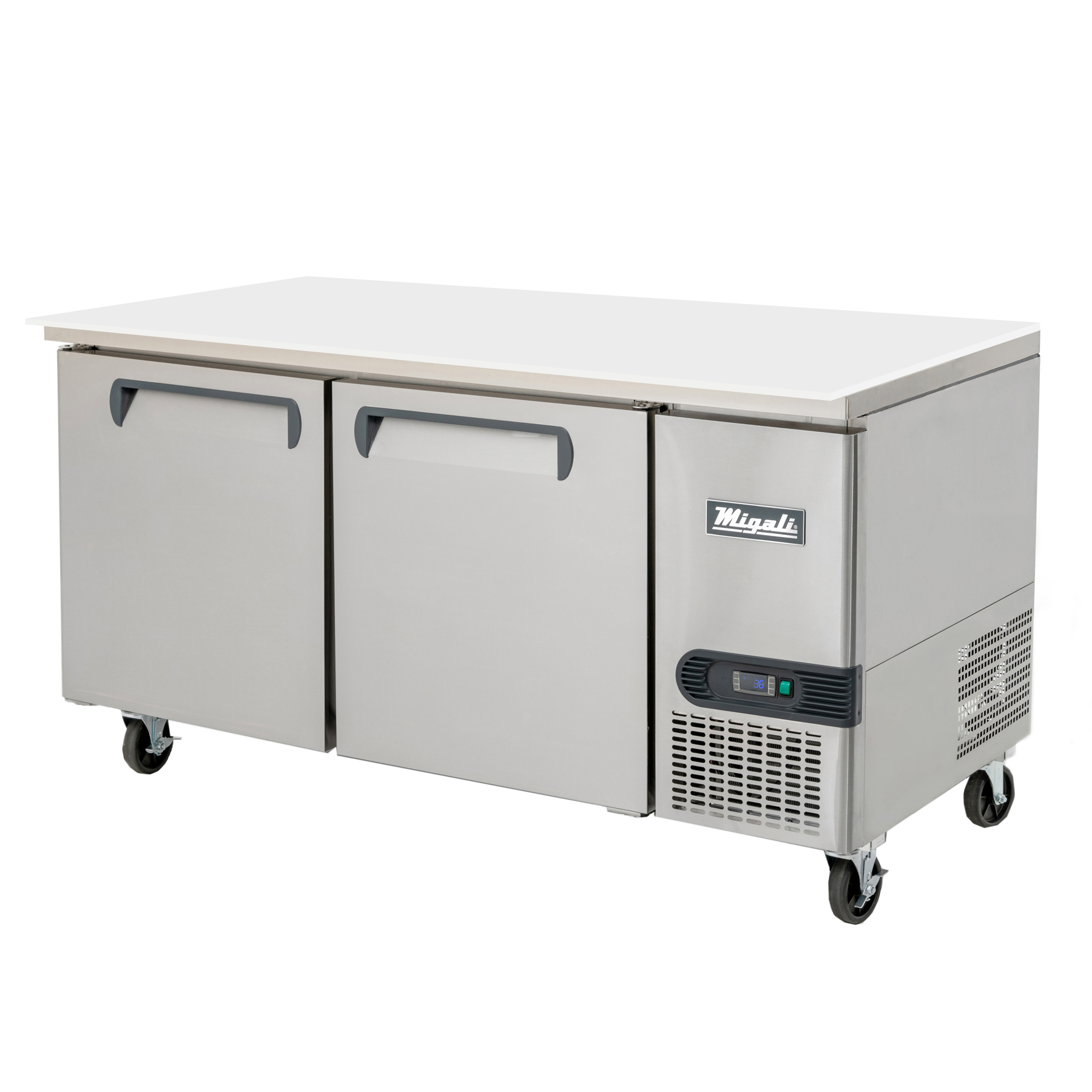 Migali, C-RWT67-HC, Commercial Work Top Refrigerator