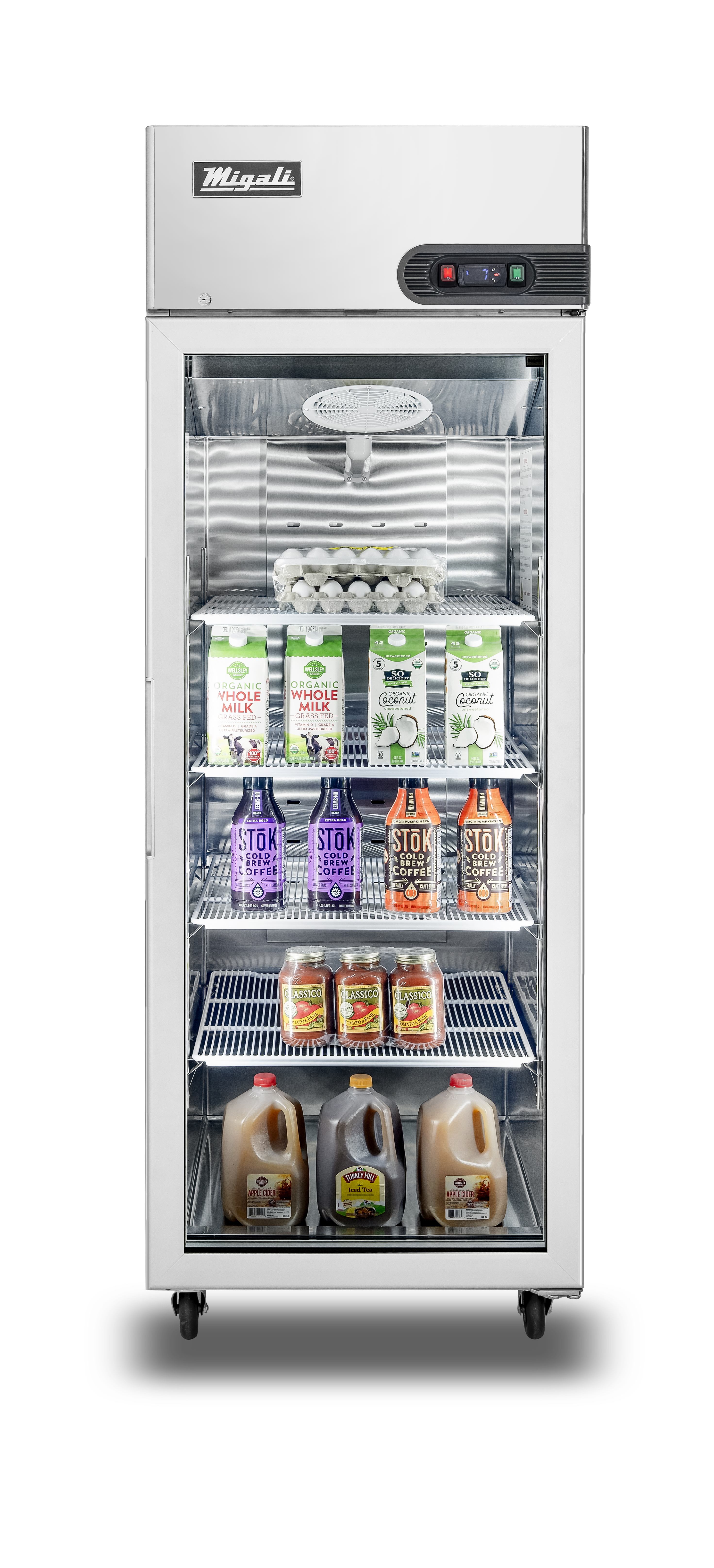 Migali, C-1RG-HC, Commercial Reach-In Refrigerator