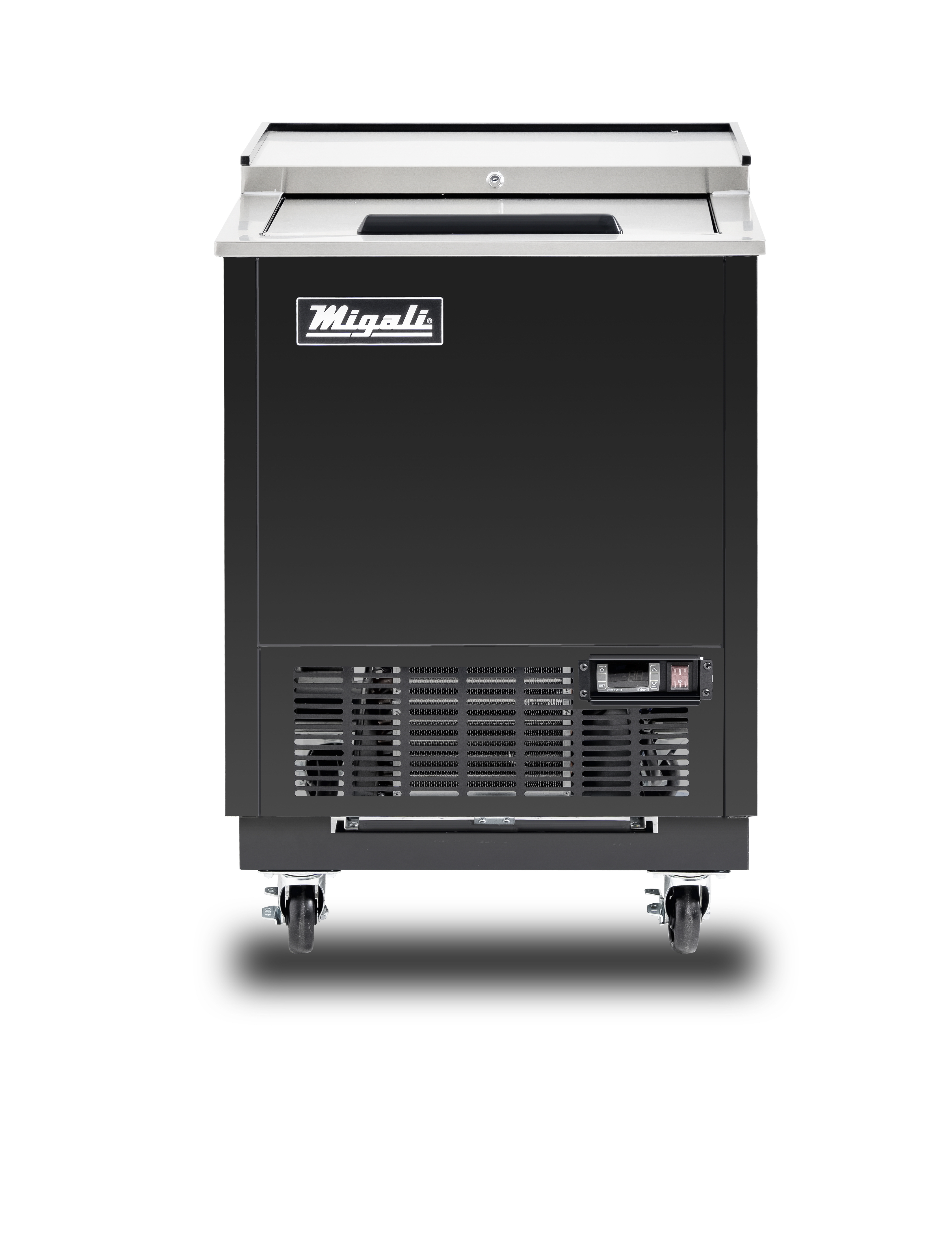 Migali, C-GF25-HC, Commercial Glass Froster Freezer