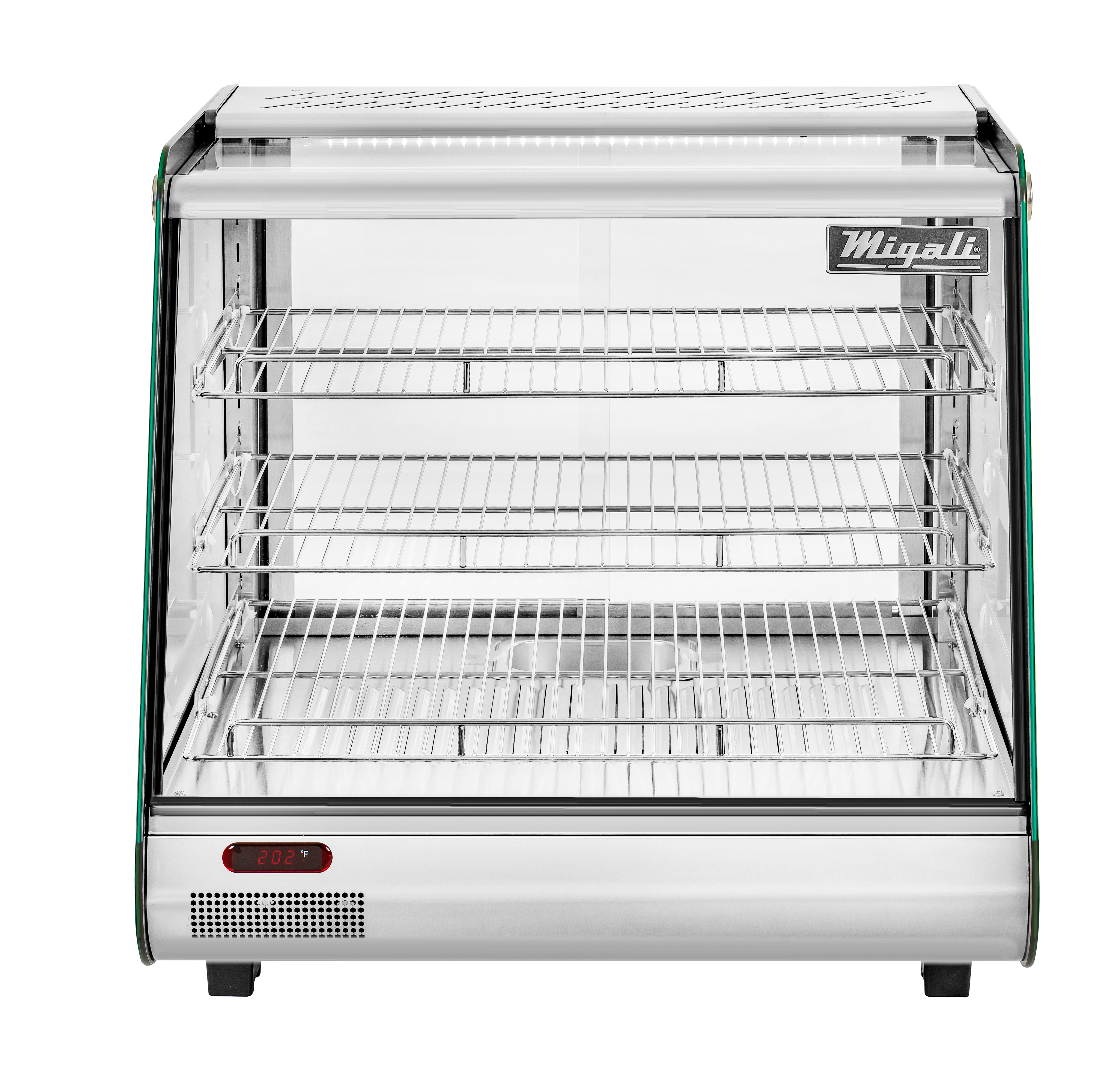 Migali, C-HCT27-S, Counter-Top Display Case, Heated