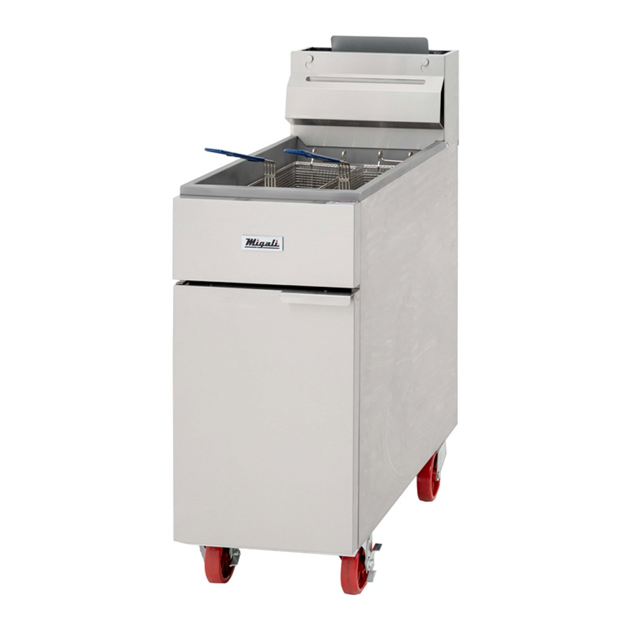 Migali, C-F35-NG, Commercial Fryer