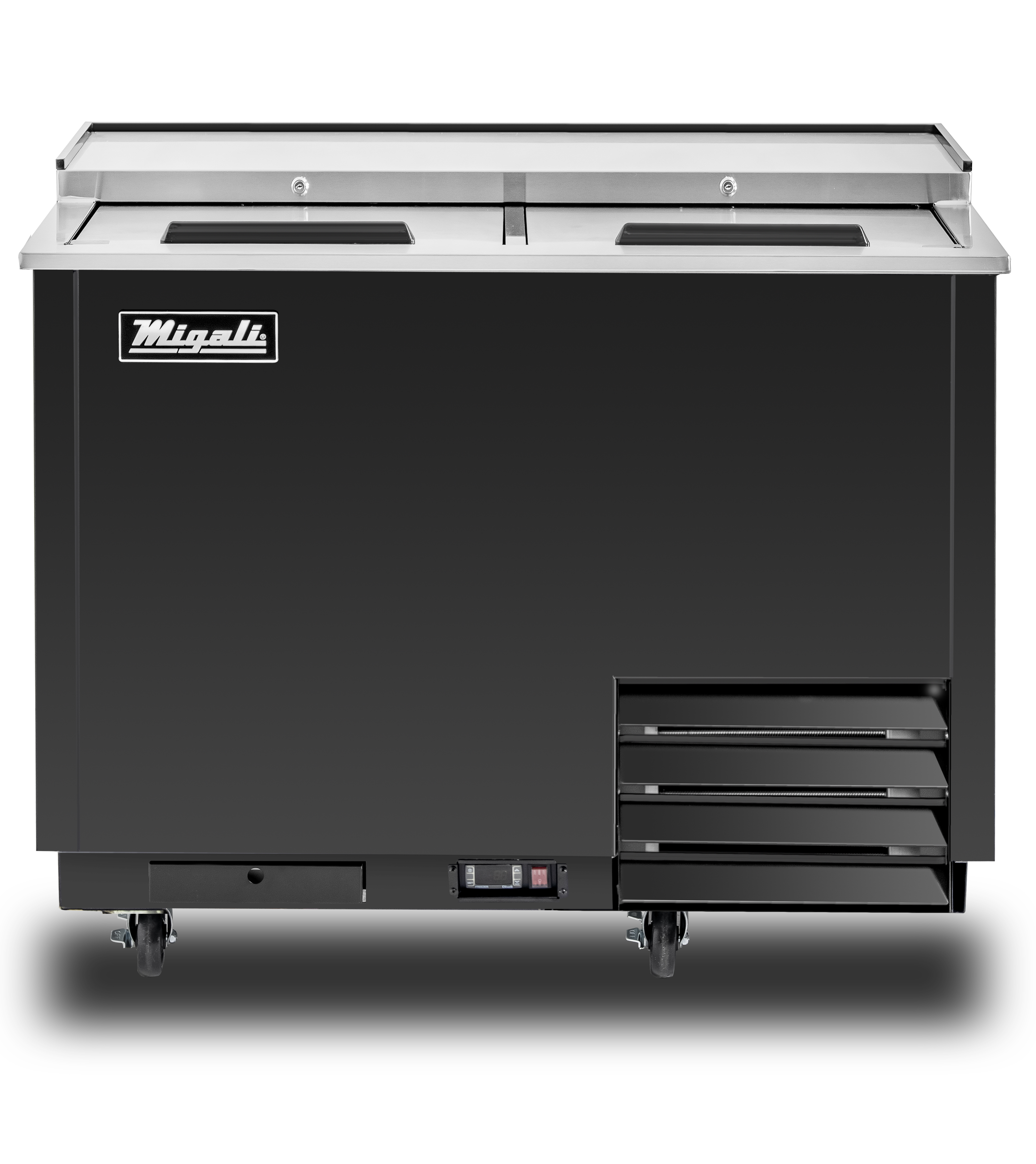 Migali, C-GF50-HC, Commercial Glass Froster Freezer