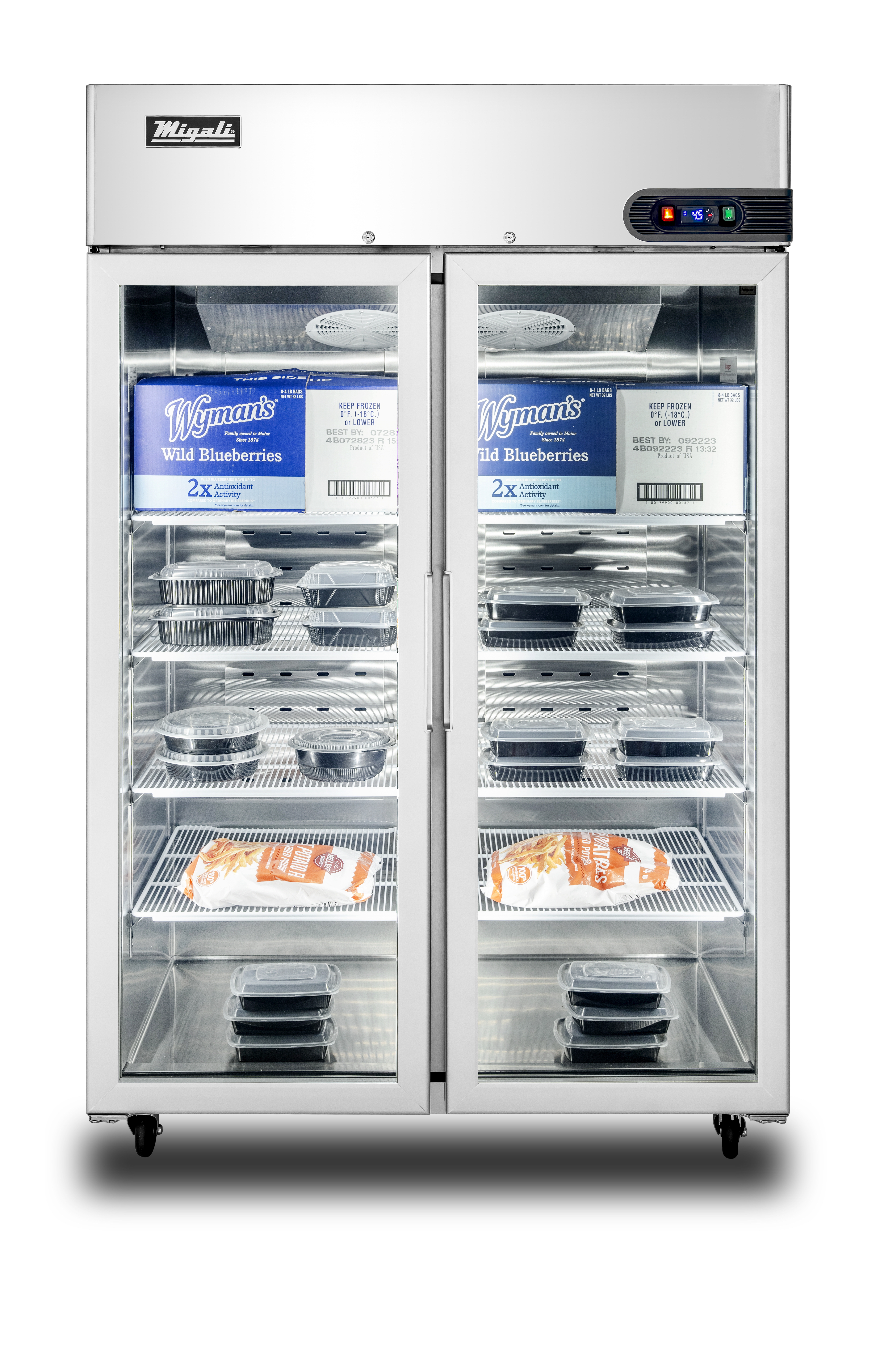 Migali, C-2FG-HC, Commercial Reach-In Refrigerator
