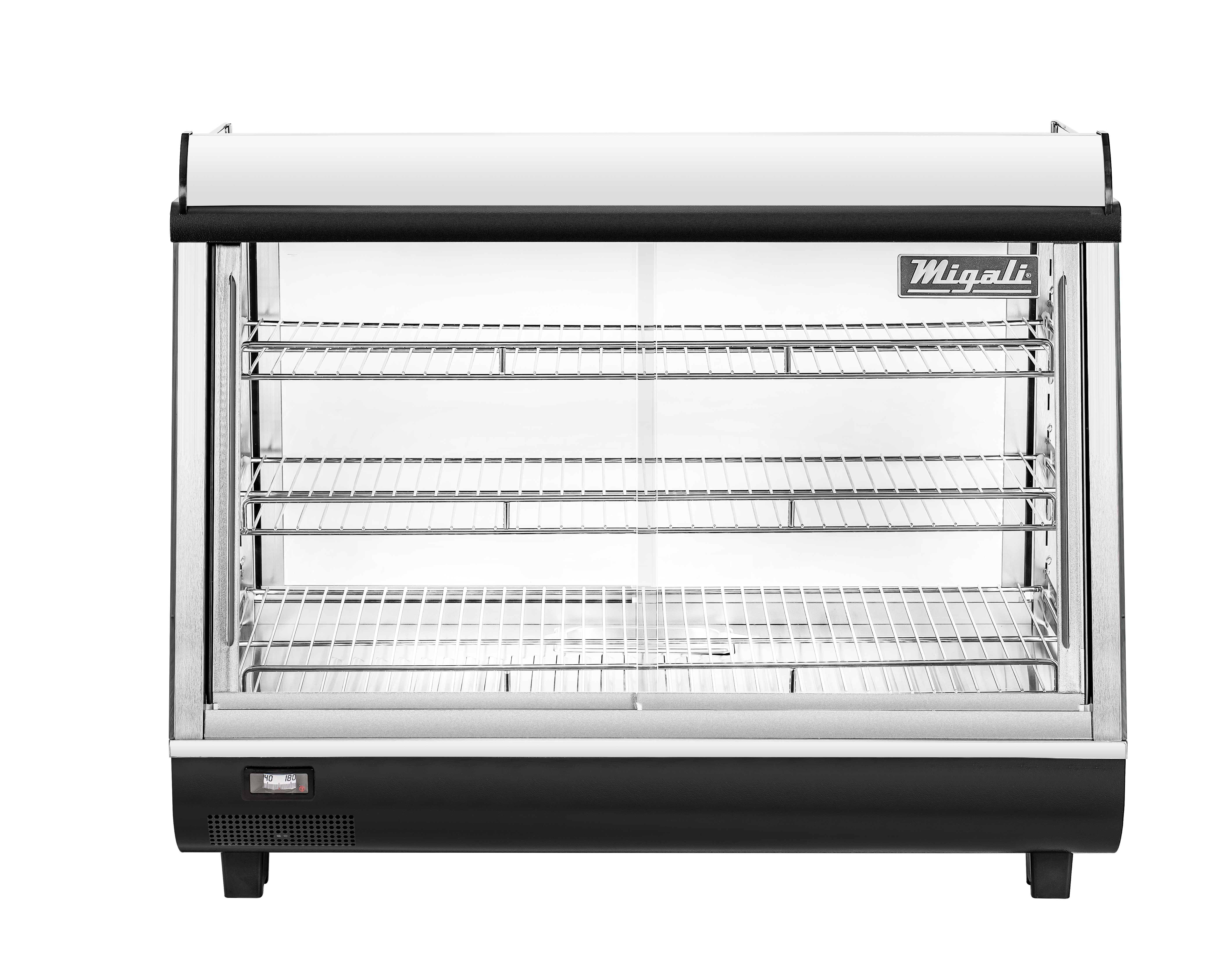 Migali, C-HCT36-S, Counter-Top Display Case, Heated