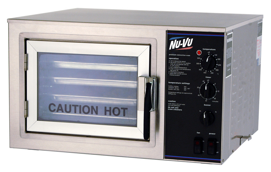 Nu-Vu, XO-1, Convection Oven, Electric