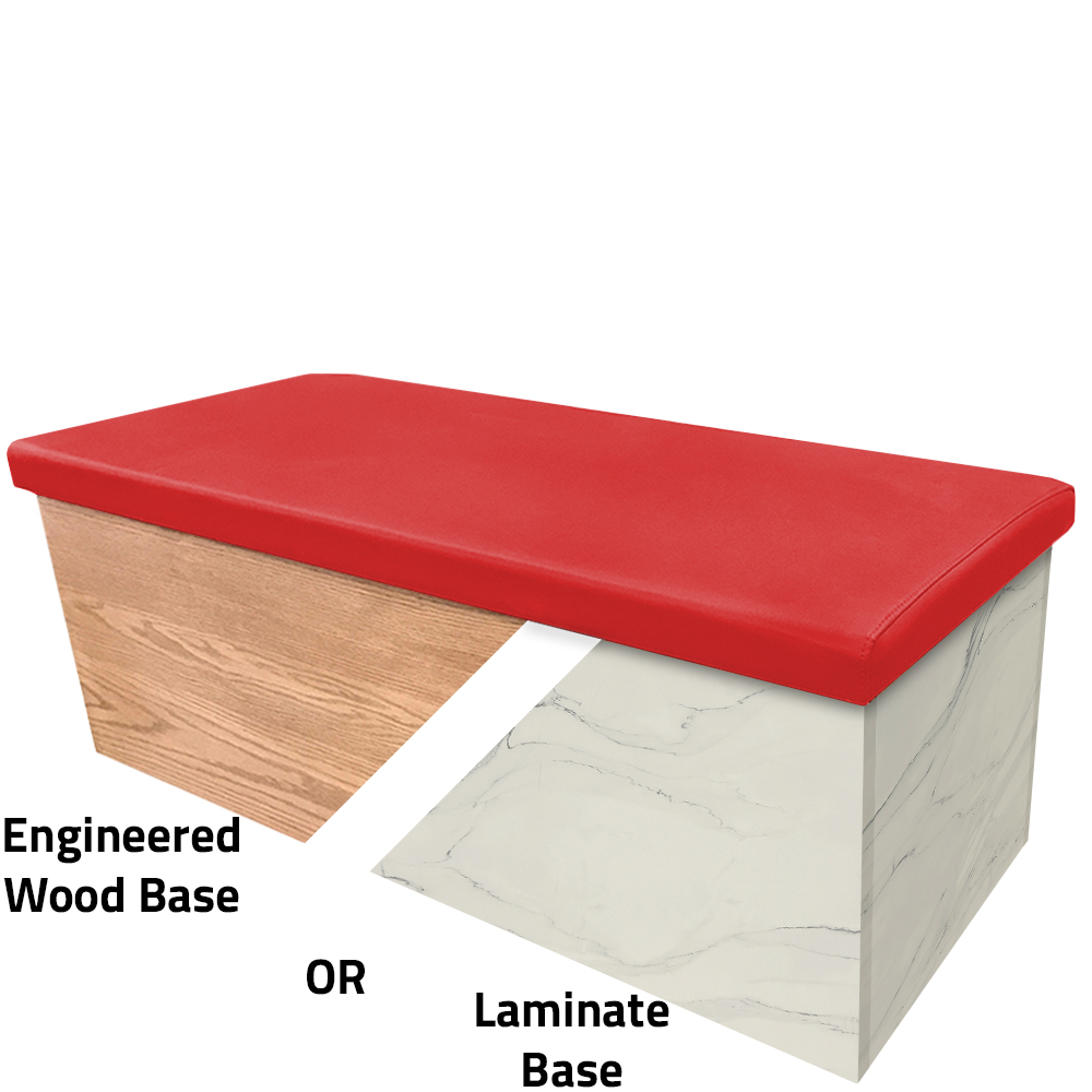 Oak Street, WY60-RED, Seating, Bench