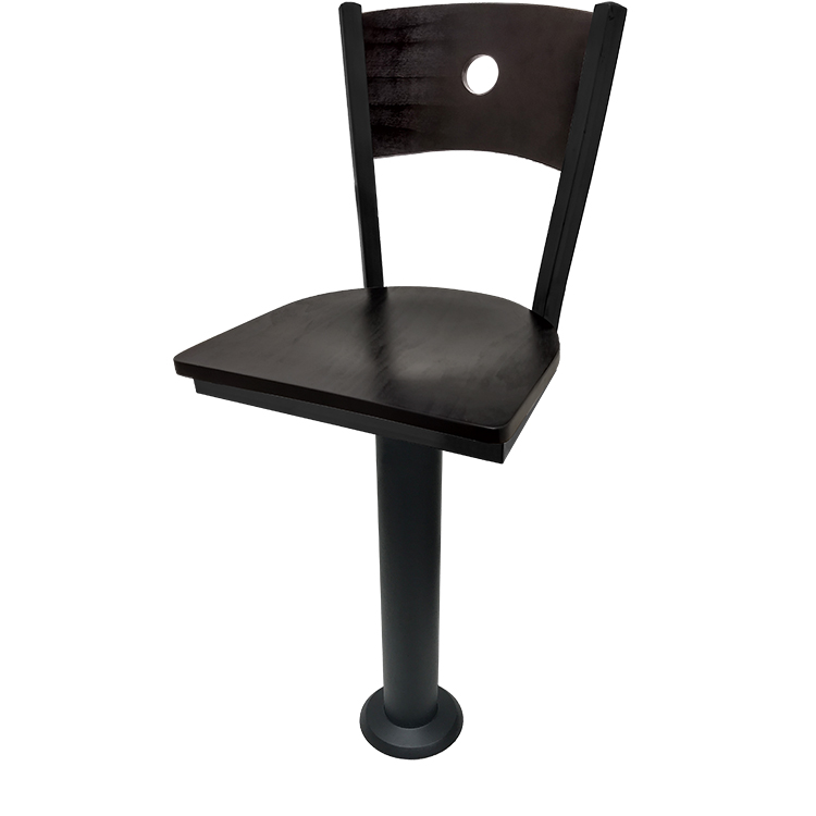 Oak Street, SL6150-B-WB-WB, Seating, Bar Stool, Pedestal