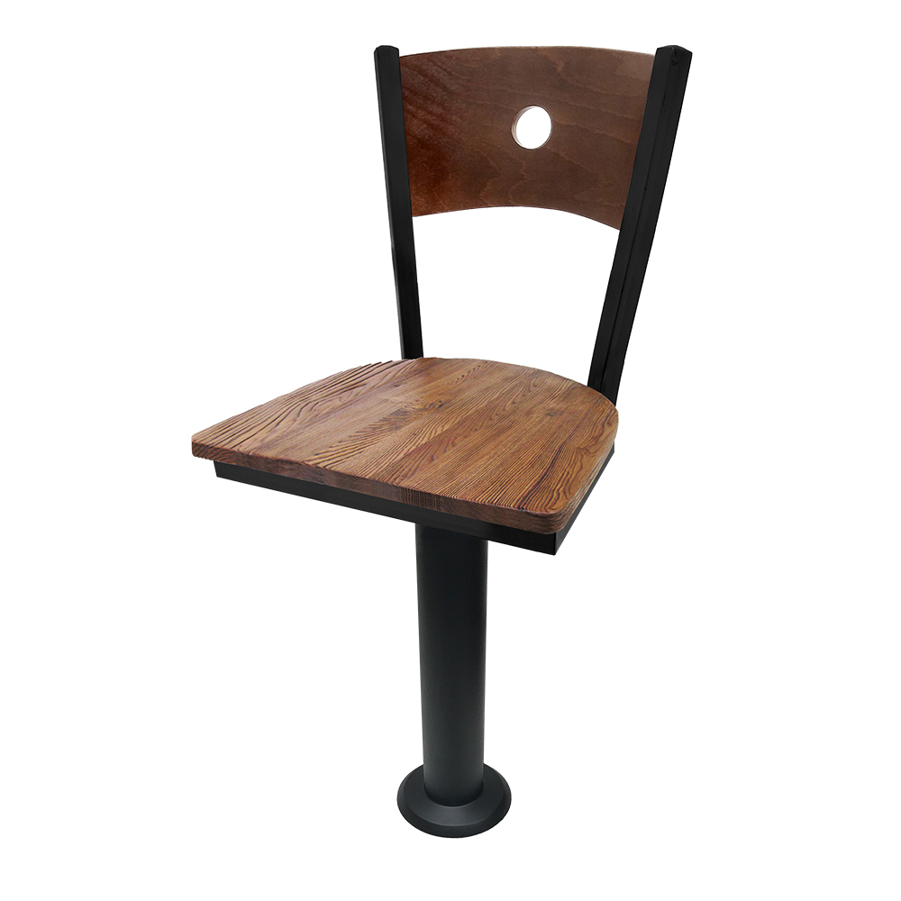 Oak Street, SL5150-B-WA-RW, Seating, Bar Stool, Pedestal