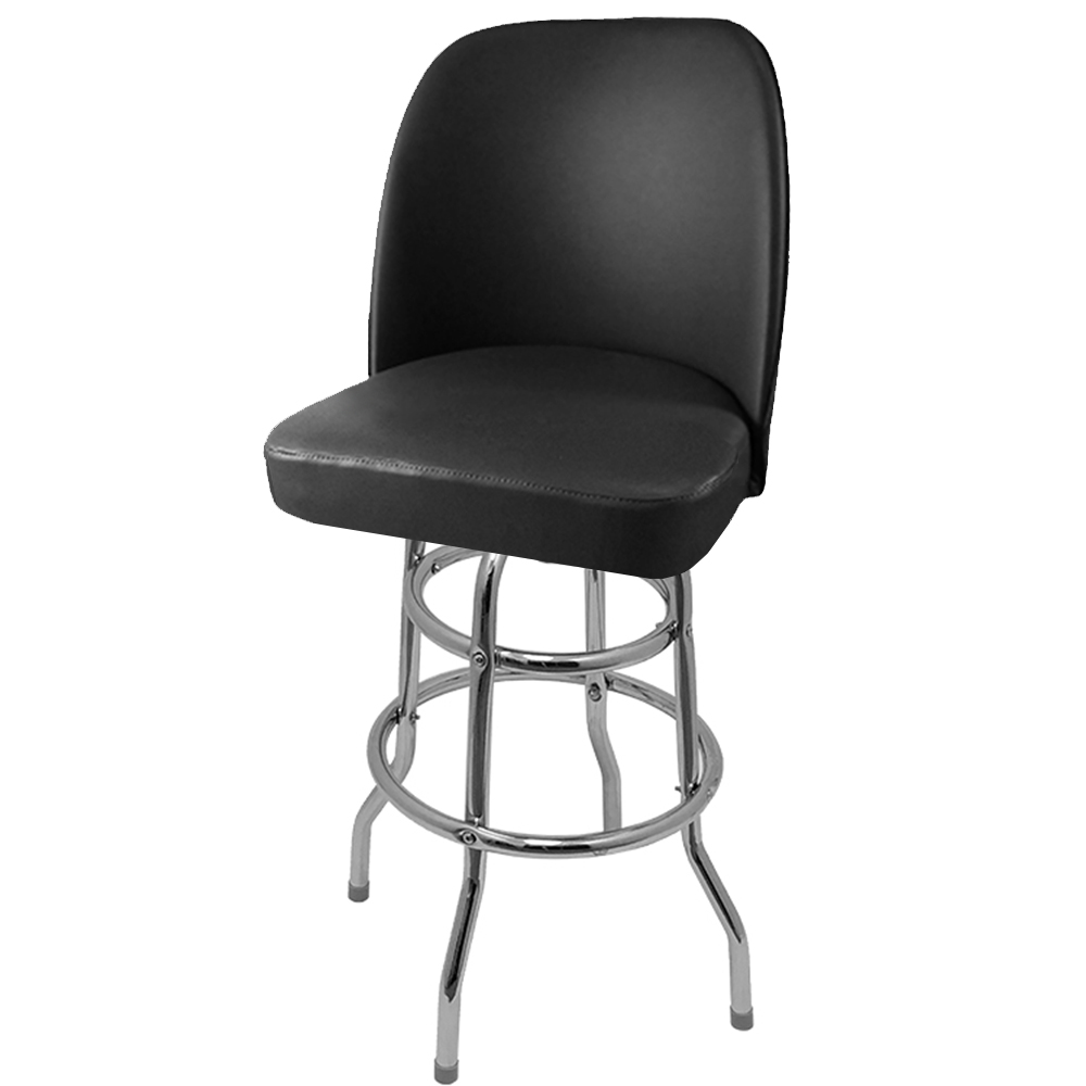 Oak Street, SL2134-BLKR, Seating, Bar Stool