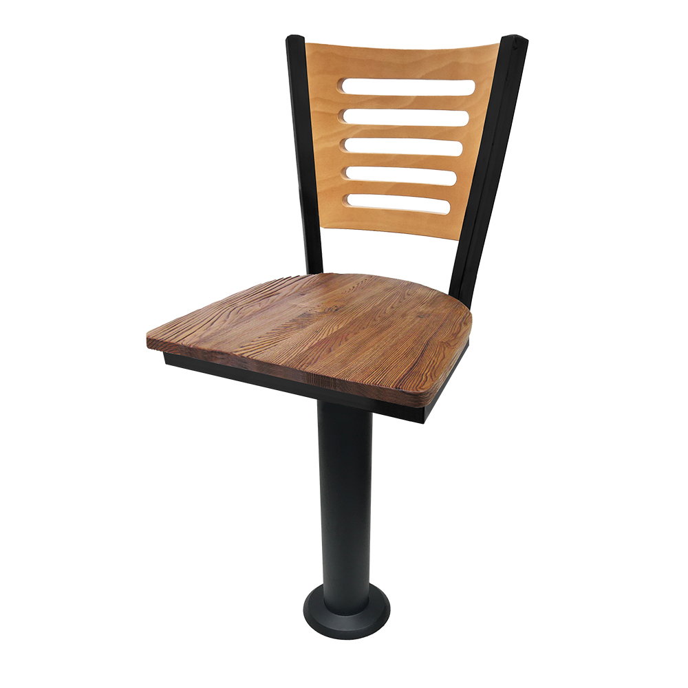 Oak Street, SL5150-5-NT-RW, Seating, Bar Stool, Pedestal