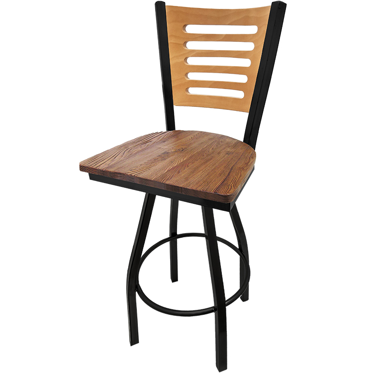 Oak Street, SL0150-1S-5-NT-RW, Seating, Bar Stool