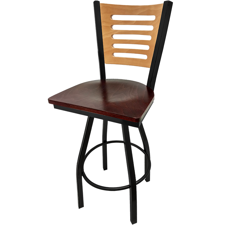 Oak Street, SL0150-1S-5-NT-MH, Seating, Bar Stool