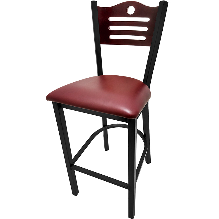 Oak Street, SL2150-1-SH-MH-WINE, Seating, Bar Stool