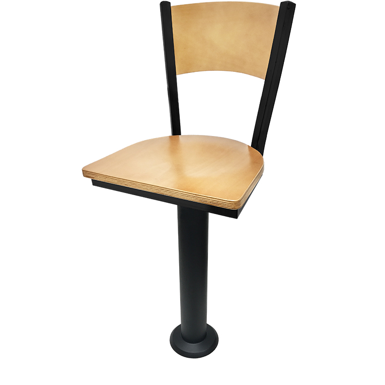 Oak Street, SL6150-P-NT-NT, Seating, Bar Stool, Pedestal