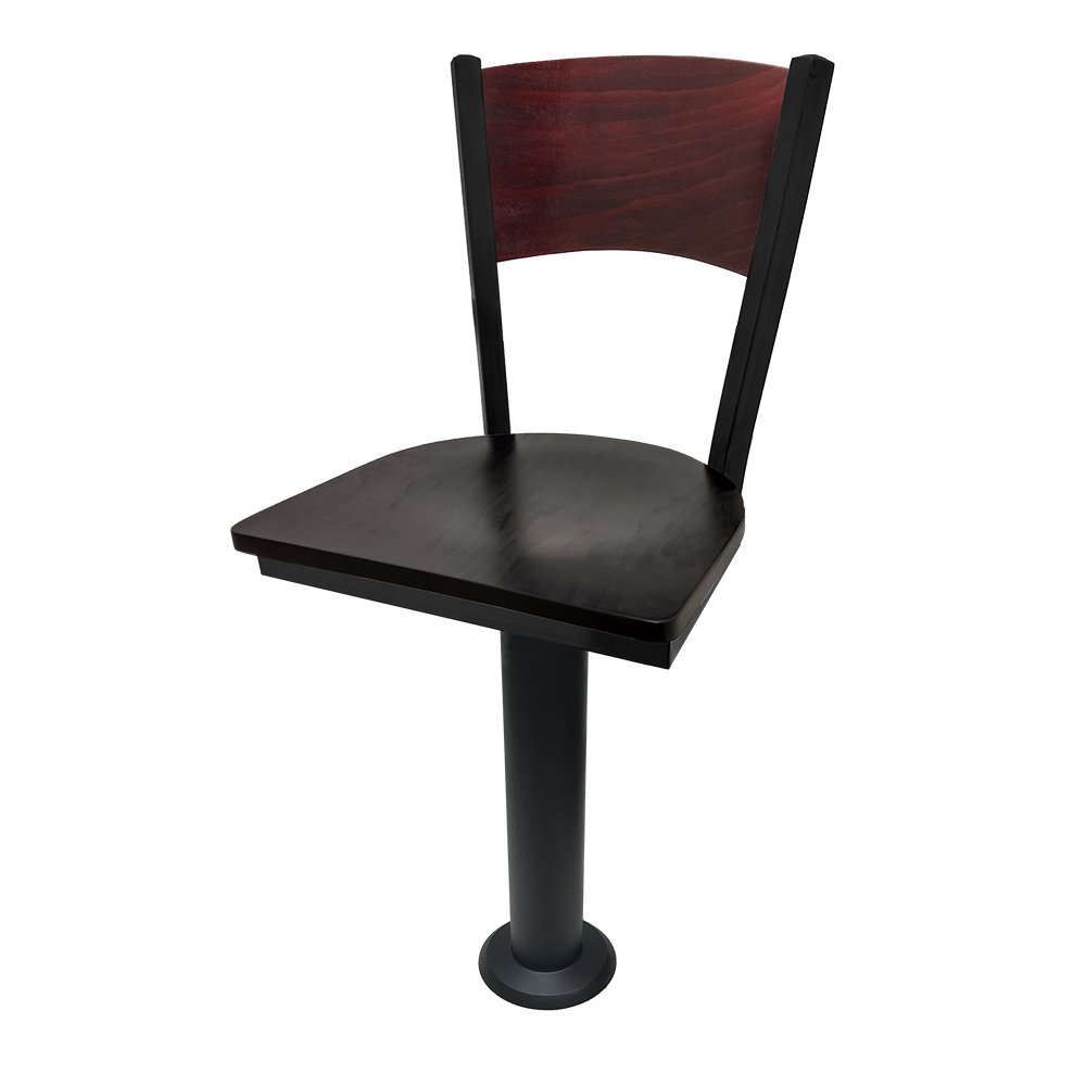Oak Street, SL5150-P-MH-WB, Seating, Bar Stool, Pedestal