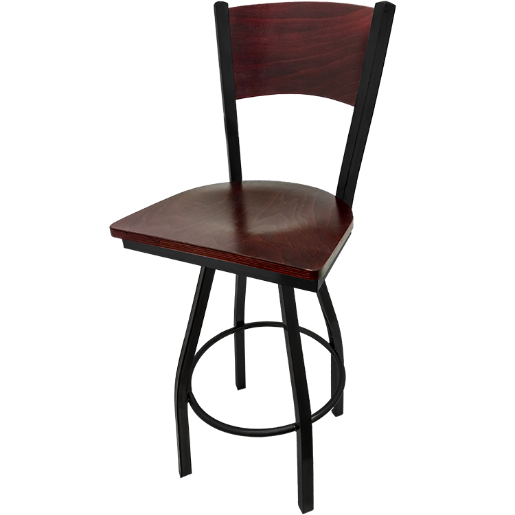 Oak Street, SL0150-1S-P-MH-MH, Seating, Bar Stool