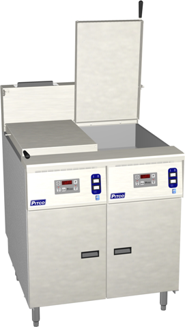 Pitco Frialator, SRTG14-2-GM_LP, Freestanding Rethermalizer, Gas