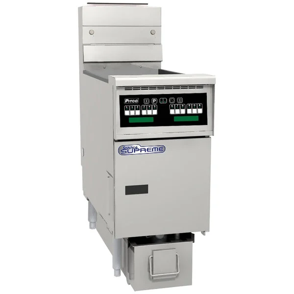Pitco Frialator, SSHLV184R-C/FD_LP, Fryer, Gas, Floor Model, Full Pot
