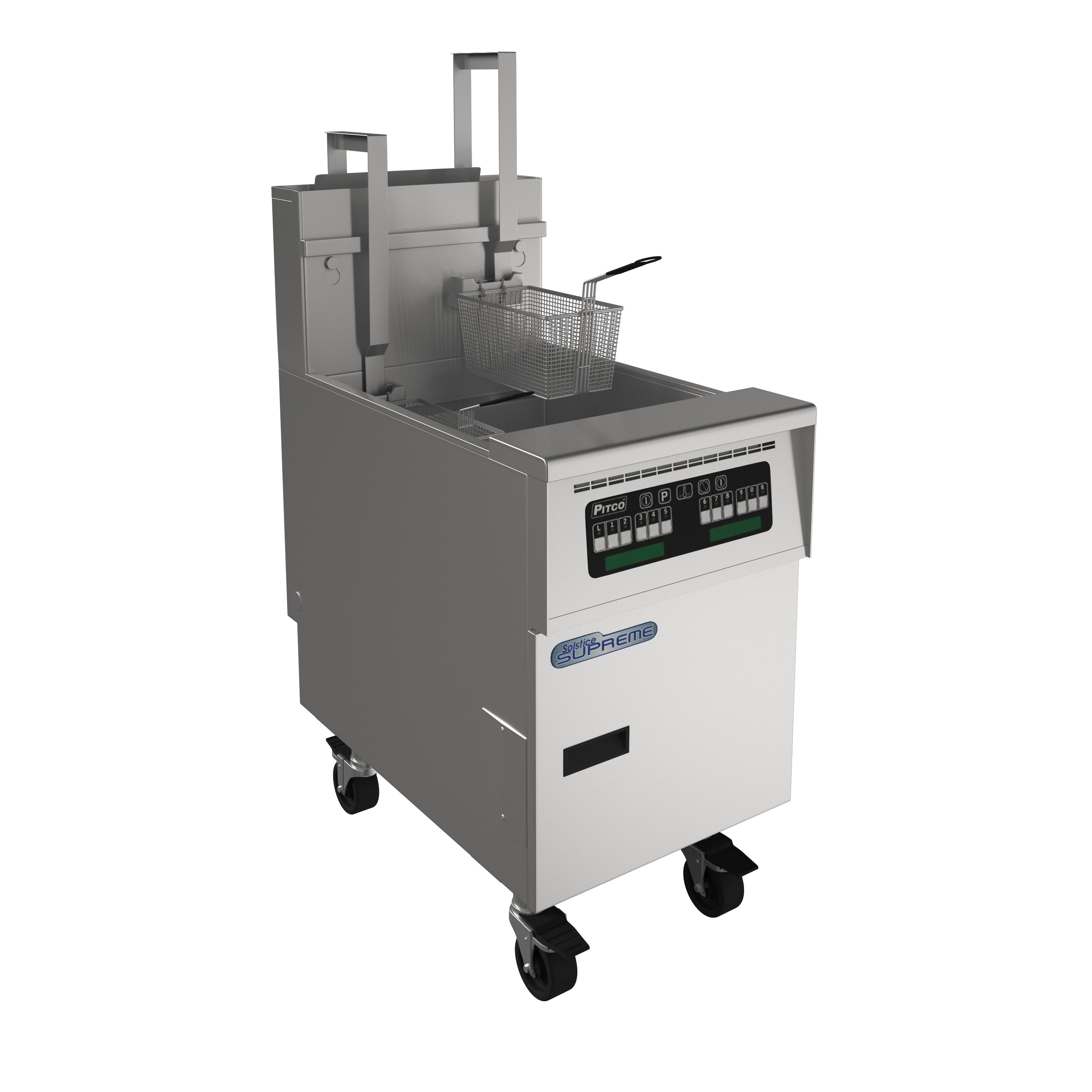Pitco Frialator, SSH75S-C-2FD_LP, Full Pot, Tube Fired Fryer, Gas