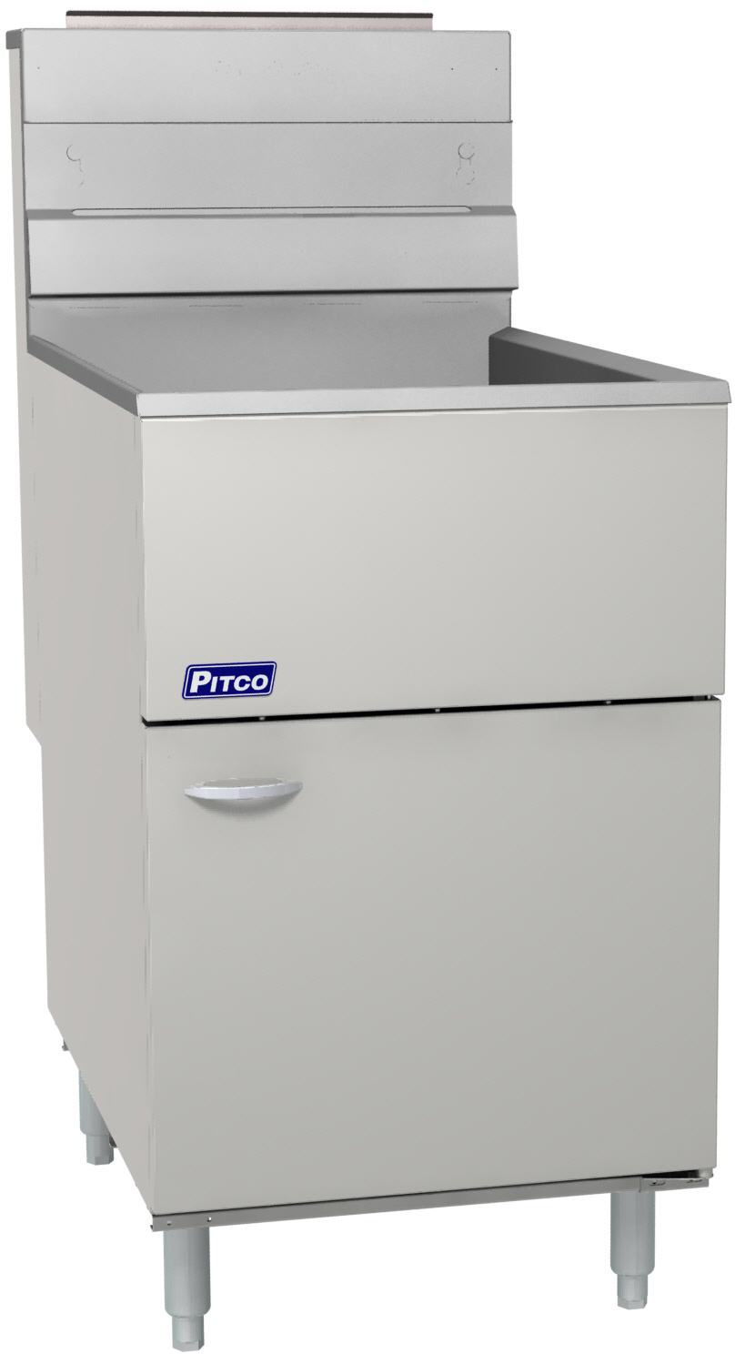 Pitco Frialator, 65C+S_LP, Fryer, Gas, Floor Model, Full Pot