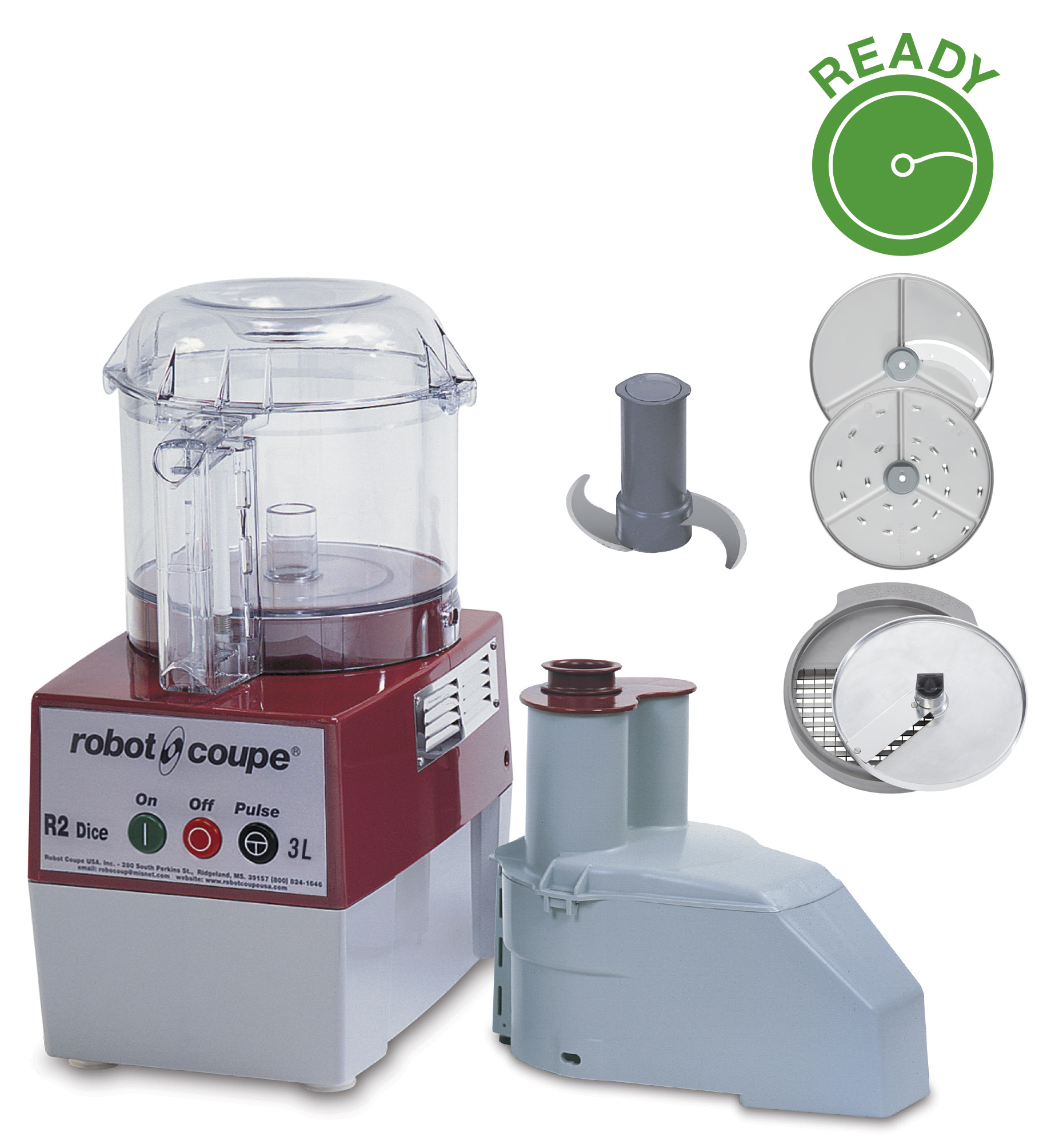 Robot Coupe, R2CLRDICE, Food Processor, Benchtop / Countertop