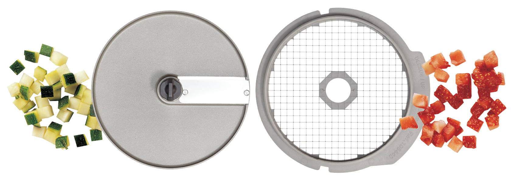 Robot Coupe, 27513W, Food Processor, Disc Plate, Dicing