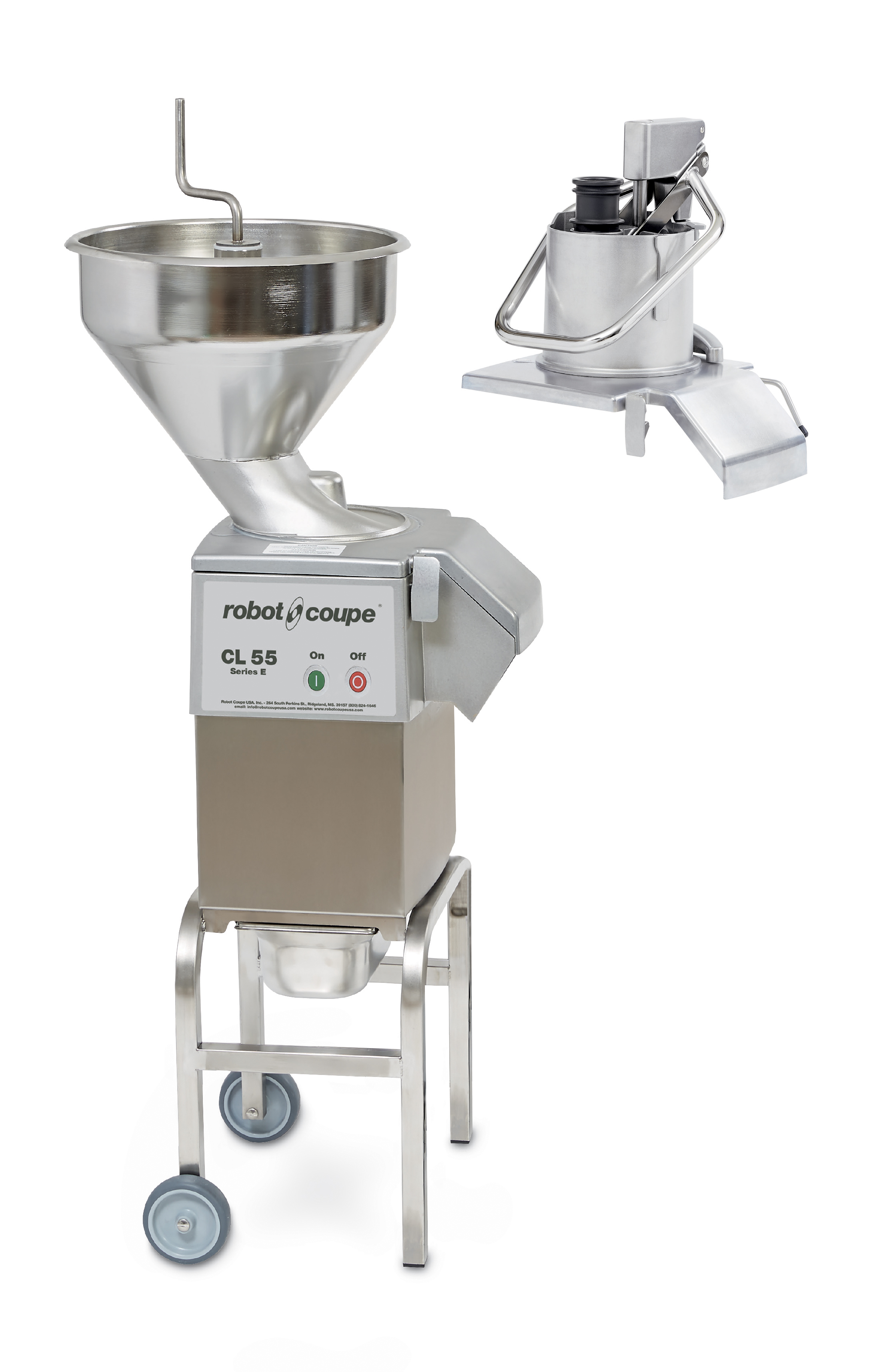 Robot Coupe, CL55E2FEEDHEADS, Food Processor, Floor Model