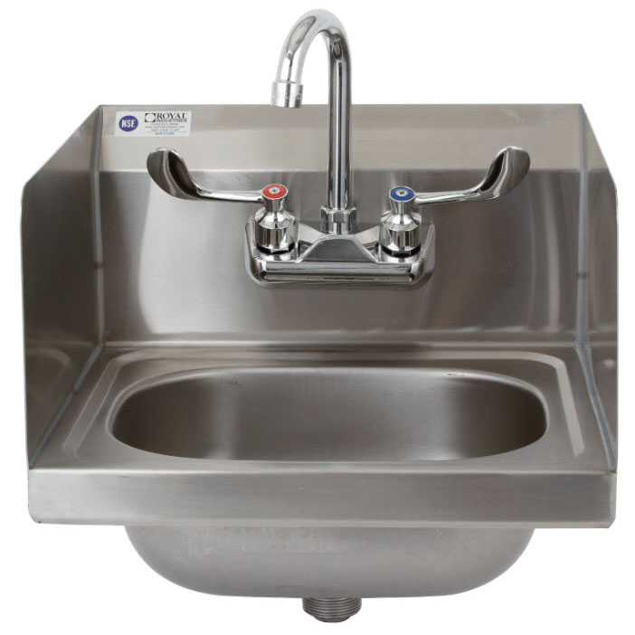 Royal Industries, ROY HSW 15 SP, Sink, Hand