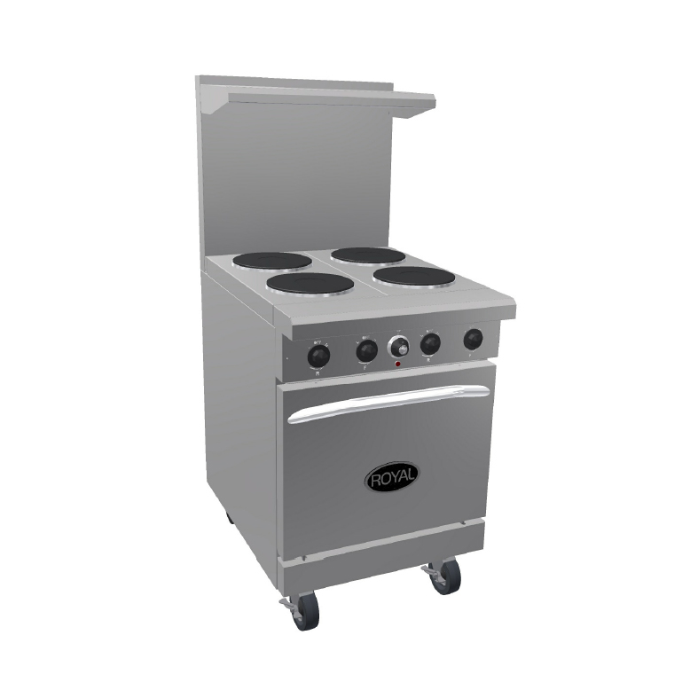 Royal Range of California, RRE-2GT12, Range, 24" Restaurant, Electric