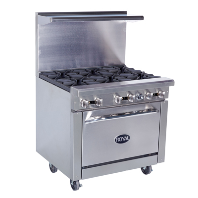 Royal Range of California, RR-8SU, Range, 48" Restaurant, Gas