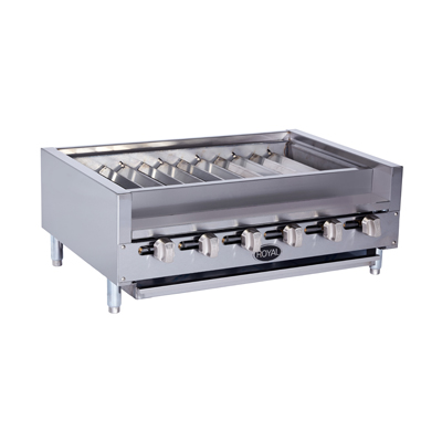 Royal Range of California, RKTB-24, Charbroiler, Gas, Countertop