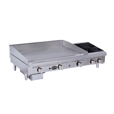 Royal Range of California, RMG-12OB2, Griddle / Hotplate, Gas, Countertop