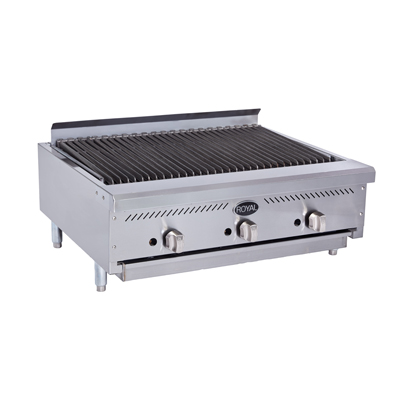 Royal Range of California, RIB-24, Charbroiler, Gas, Countertop
