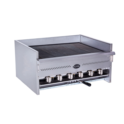 Royal Range of California, RARB-24, Charbroiler, Gas, Countertop