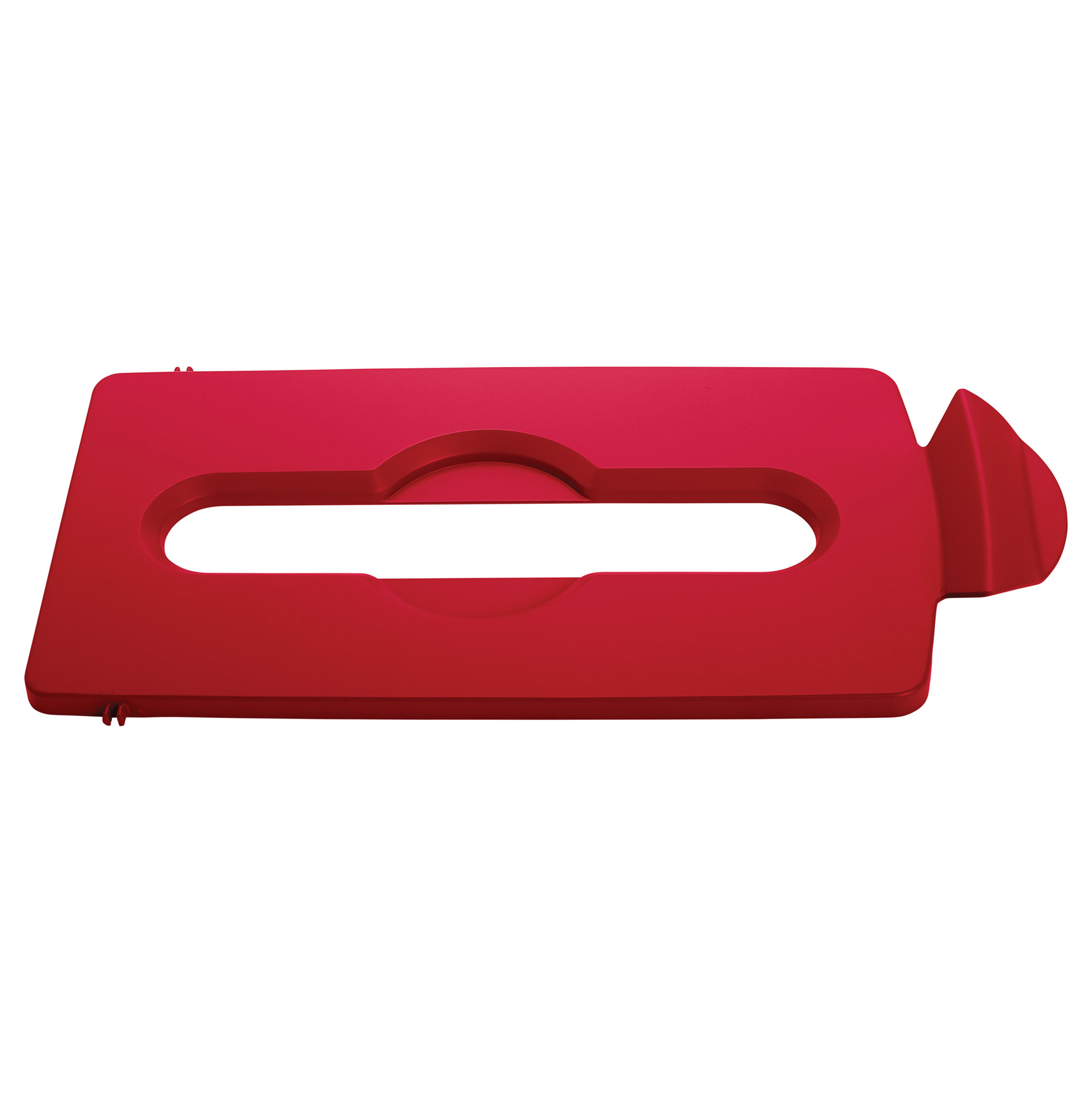 Rubbermaid, 2007194, Trash Receptacle Lid / Top, 23 Gallon, Polypropylene, Red