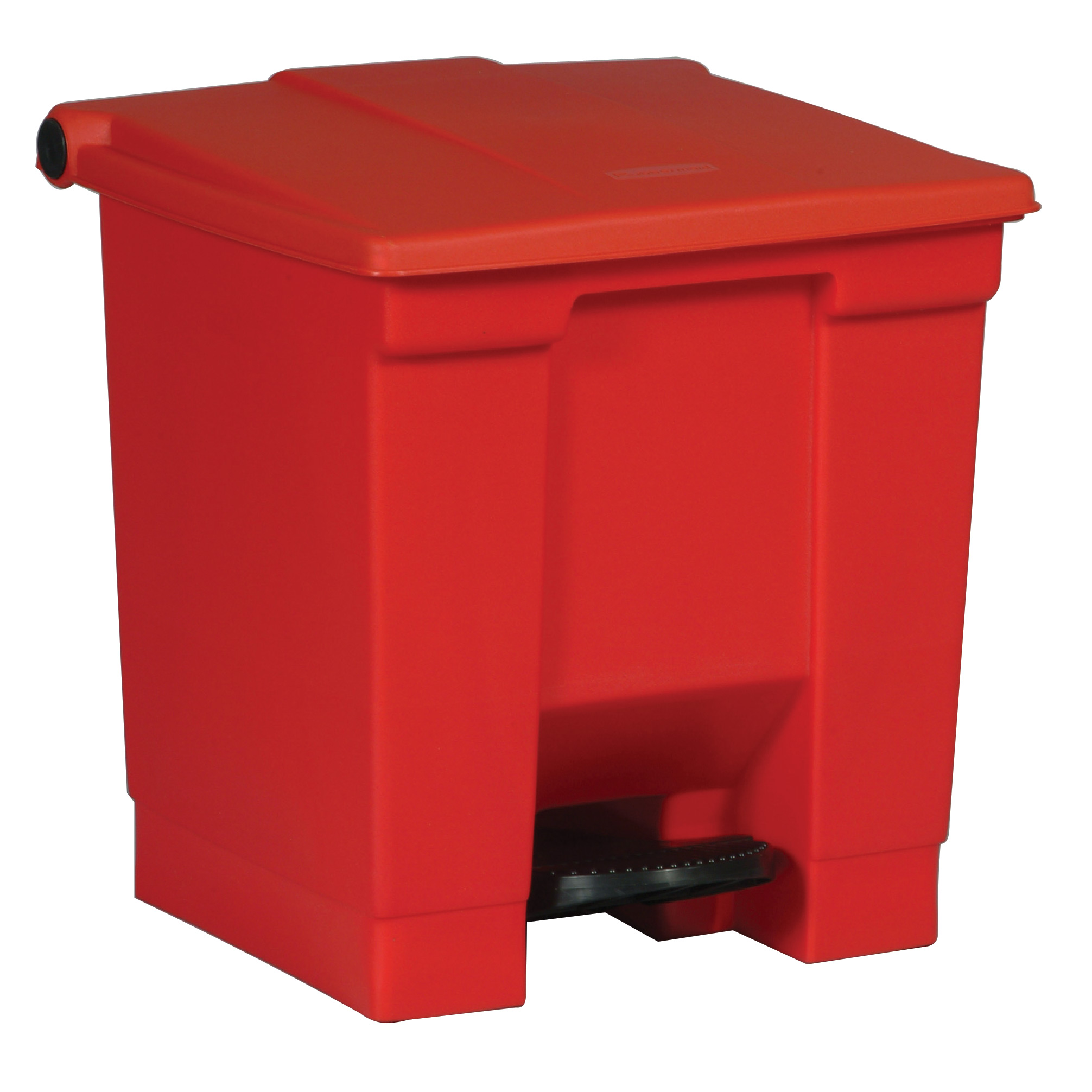 Rubbermaid, FG614300RED, Trash Receptacle, Indoor, 8 Gallon, Plastic, Red