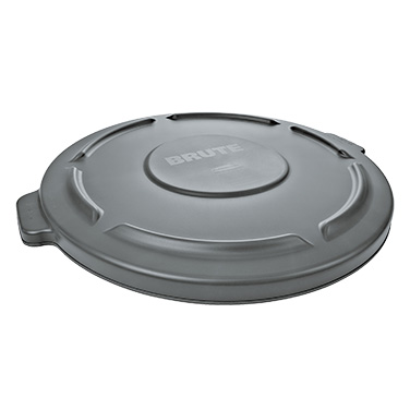 Rubbermaid, FG263100GRAY, Trash Receptacle Lid / Top, 32 Gallon, Plastic, Gray
